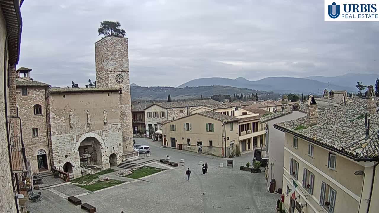 Spello Old City Live Cam - Perugia, Umbria, Italy