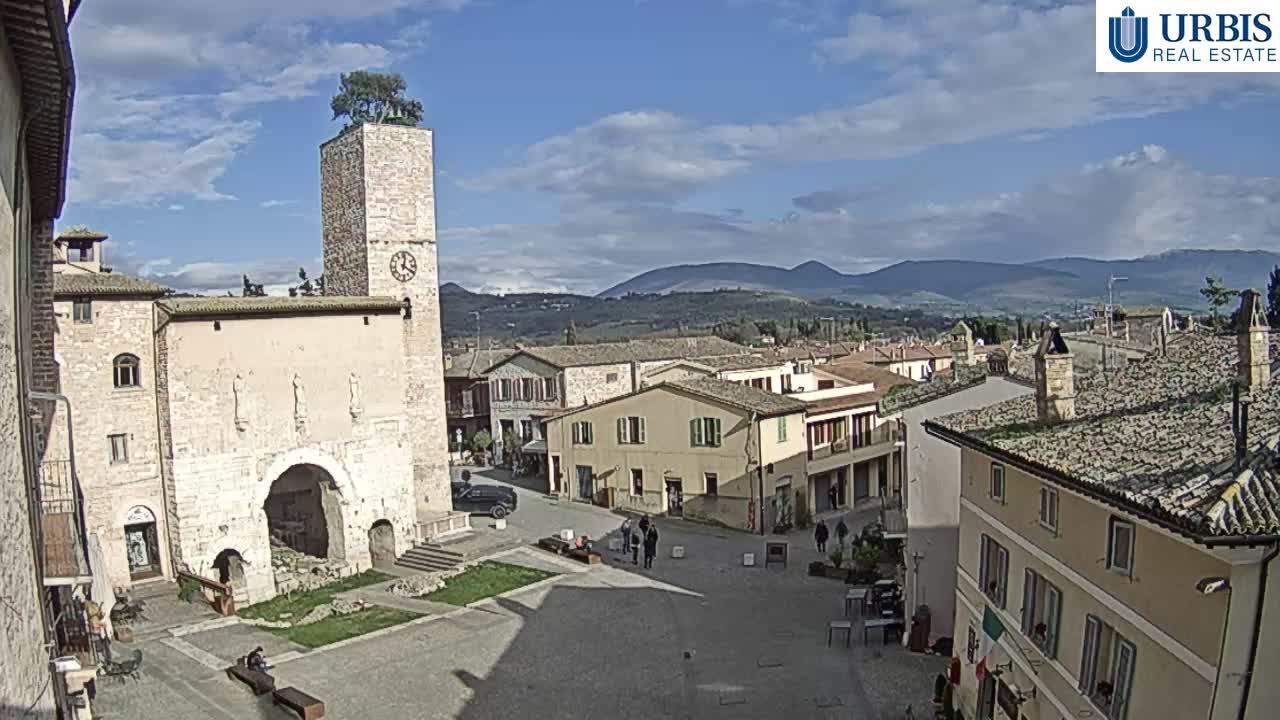 Spello Old City Live Cam - Perugia, Umbria, Italy