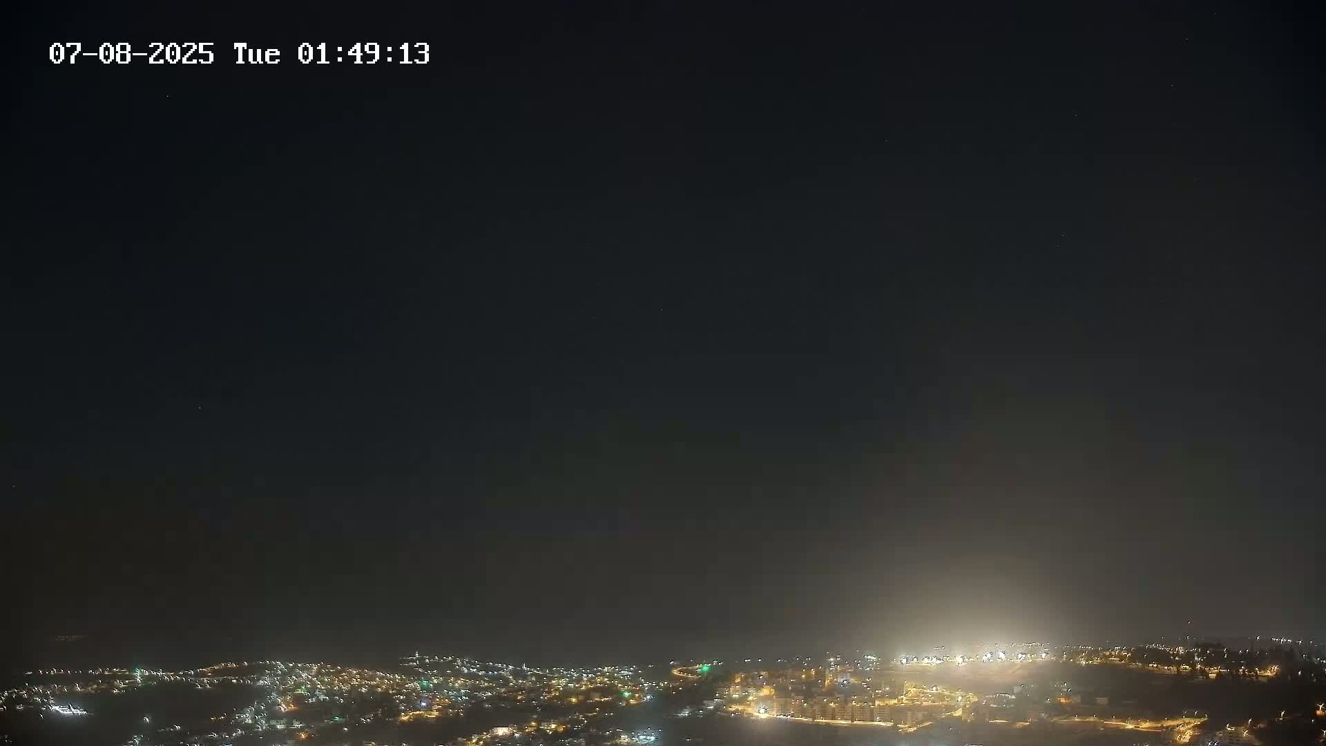 East Quds (Abu Dis/Jabel Mukaber/AlSawahira-AlGharbiyya/Sawahera al-Sharqiya/Jub al-Rum Towns View Towards Midbar Yehuda (Judean Desert) Live Cam - Jabal Batin Elhawa, East Quds, Palestine 