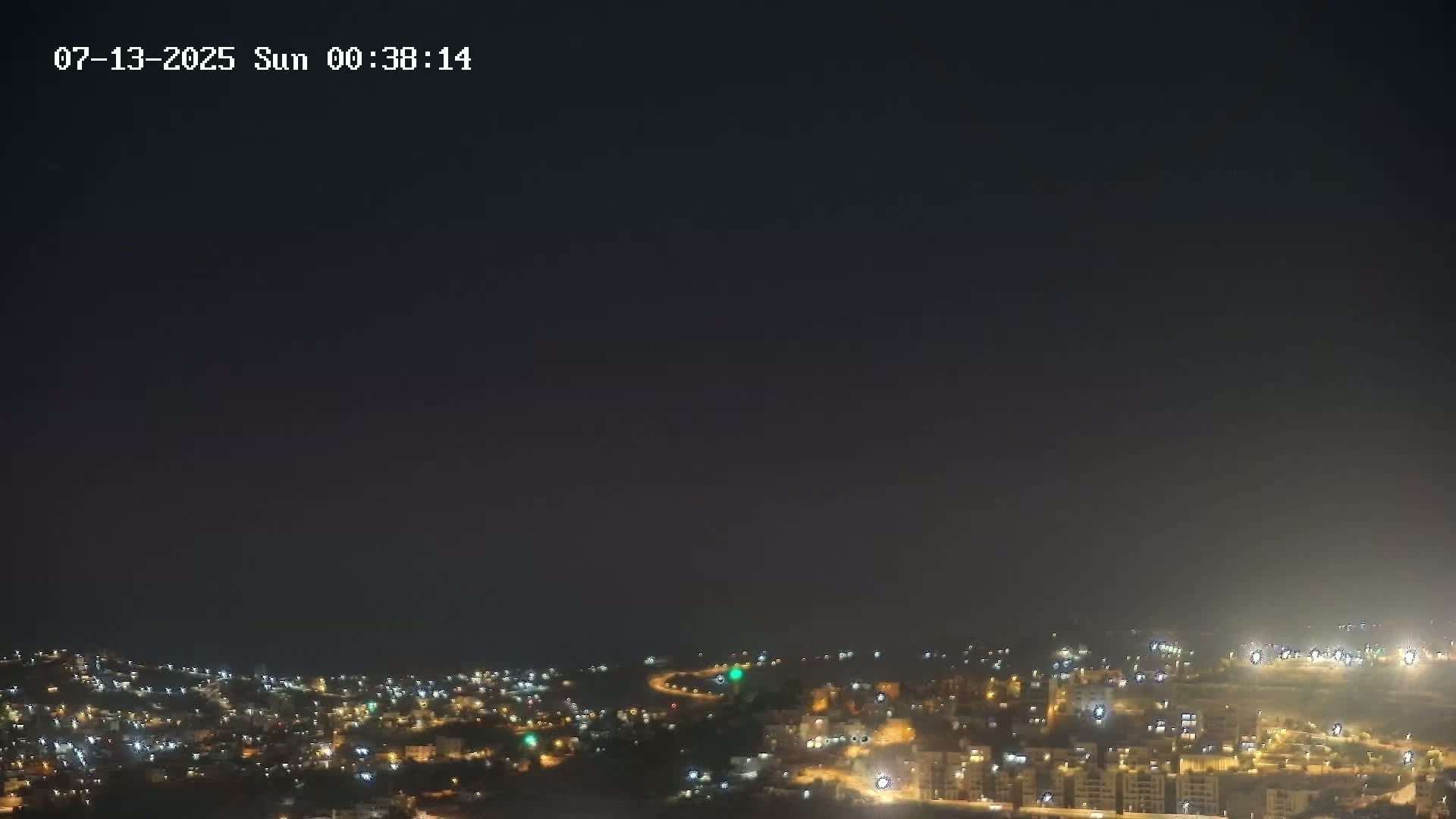 East Quds (Abu Dis/Jabel Mukaber/AlSawahira-AlGharbiyya/Sawahera al-Sharqiya/Jub al-Rum Towns View Towards Midbar Yehuda (Judean Desert) Live Cam - Jabal Batin Elhawa, East Quds, Palestine 