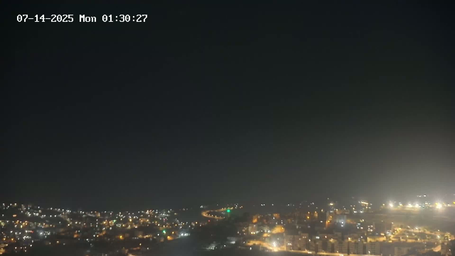 East Quds (Abu Dis/Jabel Mukaber/AlSawahira-AlGharbiyya/Sawahera al-Sharqiya/Jub al-Rum Towns View Towards Midbar Yehuda (Judean Desert) Live Cam - Jabal Batin Elhawa, East Quds, Palestine 