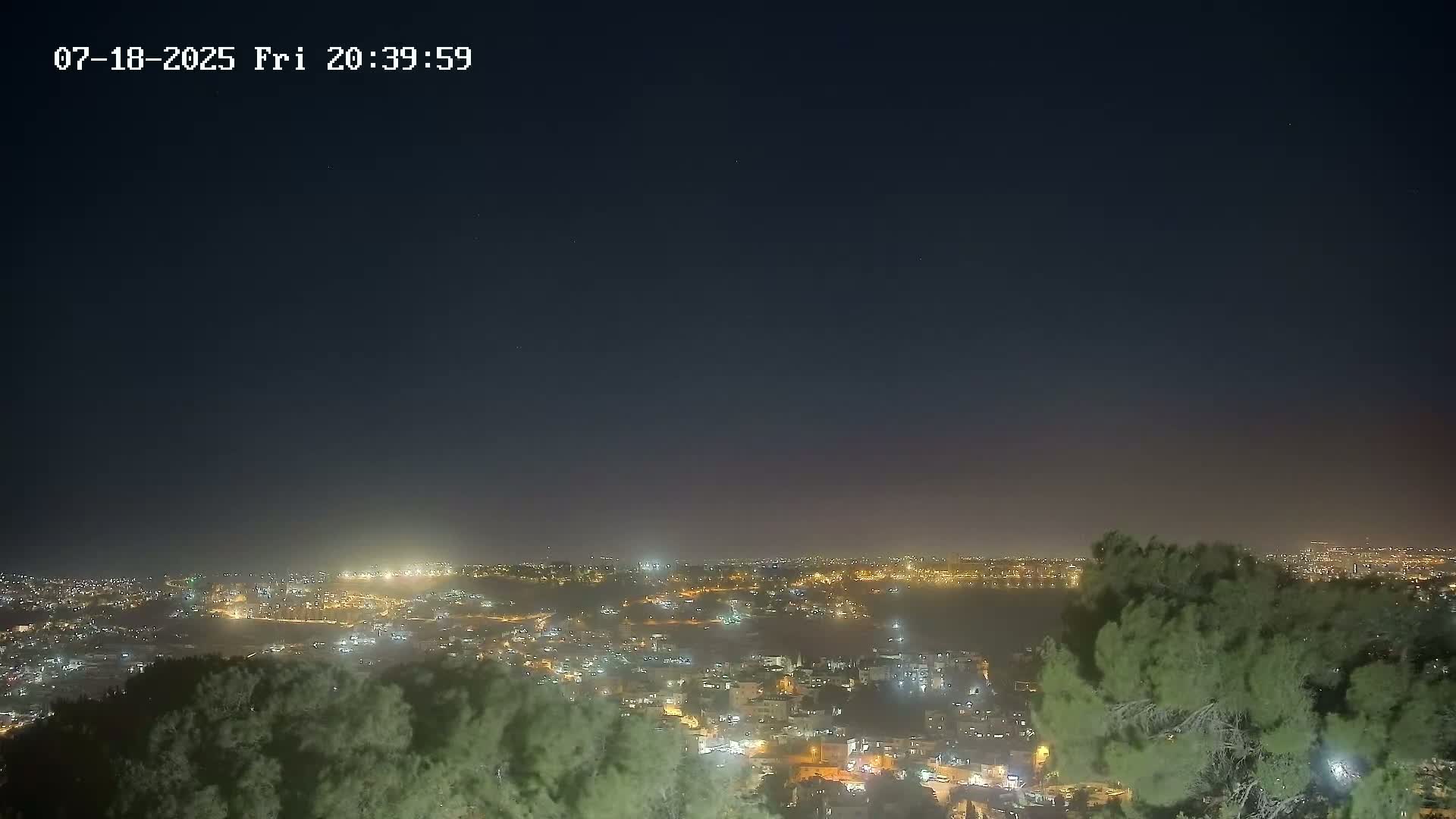East Quds (Abu Dis/Jabel Mukaber/AlSawahira-AlGharbiyya/Sawahera al-Sharqiya/Jub al-Rum Towns View Towards Midbar Yehuda (Judean Desert) Live Cam - Jabal Batin Elhawa, East Quds, Palestine 