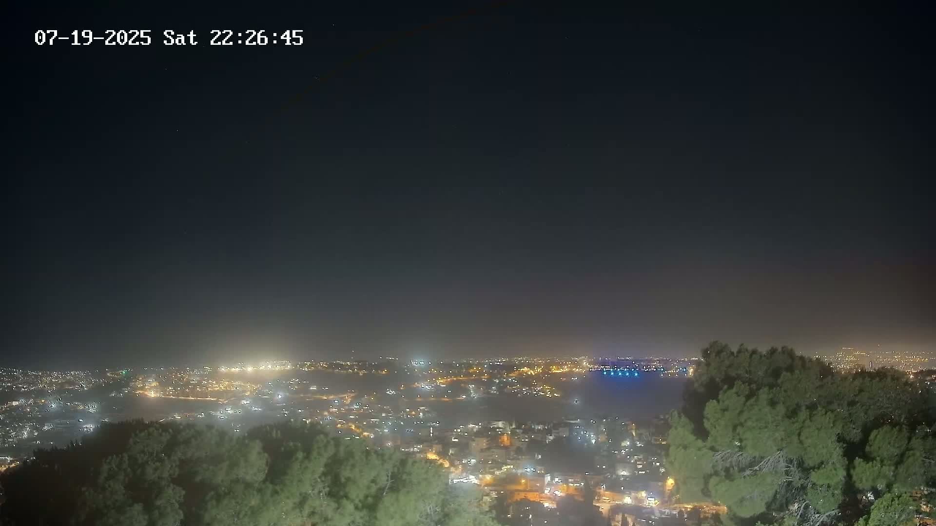 East Quds (Abu Dis/Jabel Mukaber/AlSawahira-AlGharbiyya/Sawahera al-Sharqiya/Jub al-Rum Towns View Towards Midbar Yehuda (Judean Desert) Live Cam - Jabal Batin Elhawa, East Quds, Palestine 