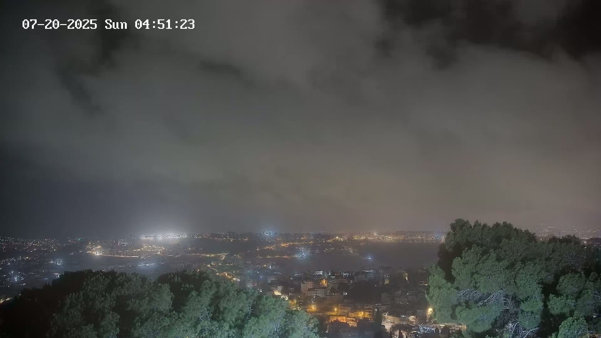 East Quds (Abu Dis/Jabel Mukaber/AlSawahira-AlGharbiyya/Sawahera al-Sharqiya/Jub al-Rum Towns View Towards Midbar Yehuda (Judean Desert) Live Cam - Jabal Batin Elhawa, East Quds, Palestine 