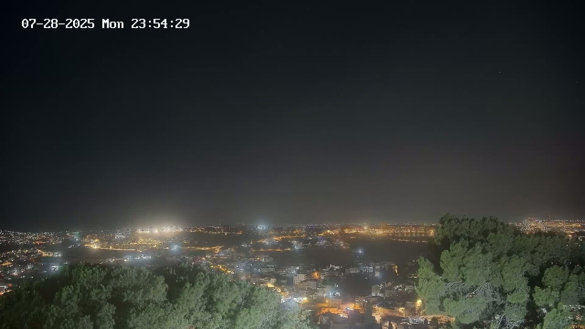 East Quds (Abu Dis/Jabel Mukaber/AlSawahira-AlGharbiyya/Sawahera al-Sharqiya/Jub al-Rum Towns View Towards Midbar Yehuda (Judean Desert) Live Cam - Jabal Batin Elhawa, East Quds, Palestine 