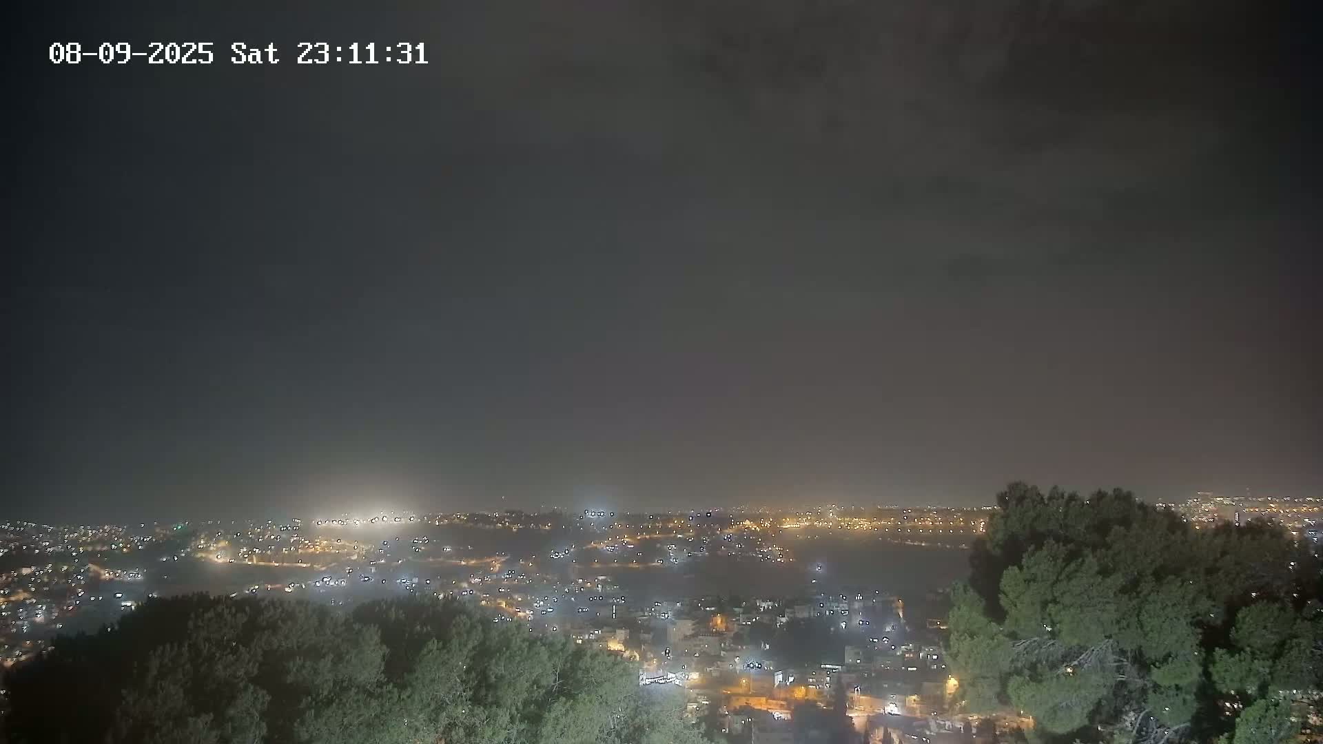 East Quds (Abu Dis/Jabel Mukaber/AlSawahira-AlGharbiyya/Sawahera al-Sharqiya/Jub al-Rum Towns View Towards Midbar Yehuda (Judean Desert) Live Cam - Jabal Batin Elhawa, East Quds, Palestine 