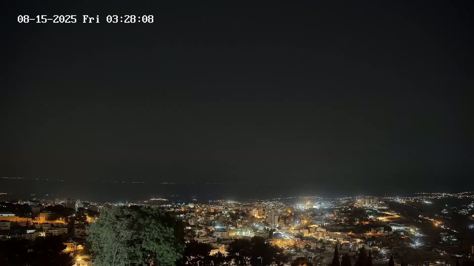 East Quds (Abu Dis/Jabel Mukaber/AlSawahira-AlGharbiyya/Sawahera al-Sharqiya/Jub al-Rum Towns View Towards Midbar Yehuda (Judean Desert) Live Cam - Jabal Batin Elhawa, East Quds, Palestine 