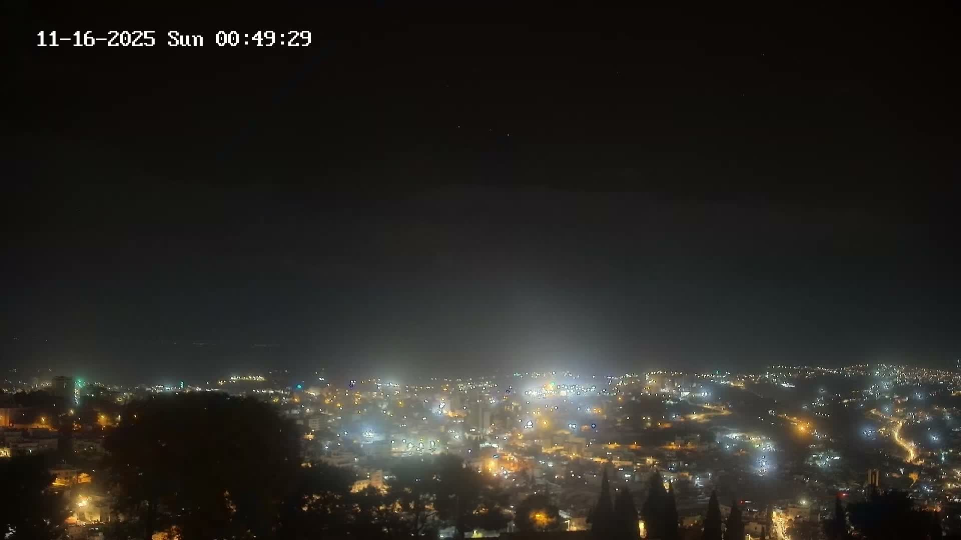 East Quds (Abu Dis/Jabel Mukaber/AlSawahira-AlGharbiyya/Sawahera al-Sharqiya/Jub al-Rum Towns View Towards Midbar Yehuda (Judean Desert) Live Cam - Jabal Batin Elhawa, East Quds, Palestine 
