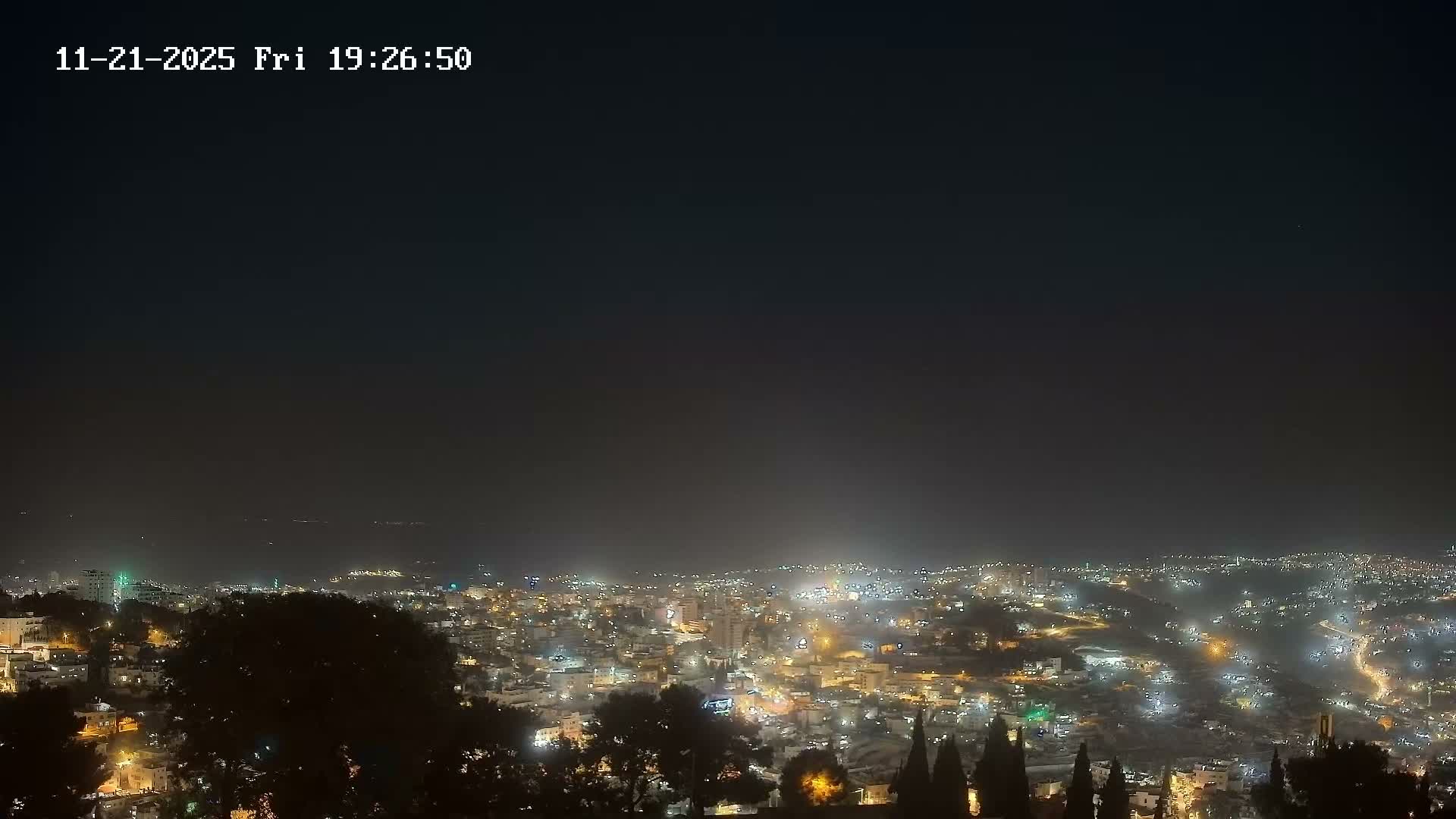 East Quds (Abu Dis/Jabel Mukaber/AlSawahira-AlGharbiyya/Sawahera al-Sharqiya/Jub al-Rum Towns View Towards Midbar Yehuda (Judean Desert) Live Cam - Jabal Batin Elhawa, East Quds, Palestine 