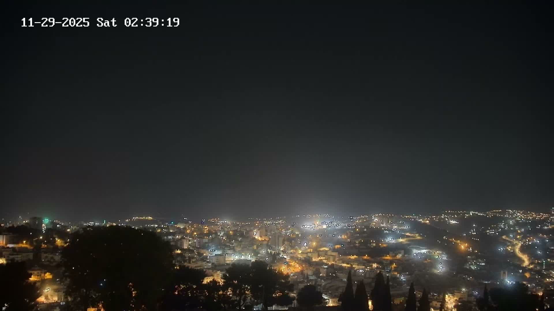 East Quds (Abu Dis/Jabel Mukaber/AlSawahira-AlGharbiyya/Sawahera al-Sharqiya/Jub al-Rum Towns View Towards Midbar Yehuda (Judean Desert) Live Cam - Jabal Batin Elhawa, East Quds, Palestine 