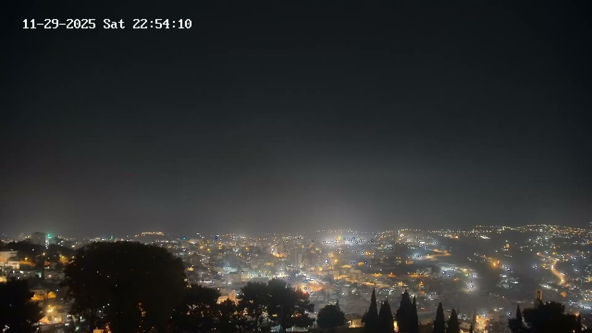 East Quds (Abu Dis/Jabel Mukaber/AlSawahira-AlGharbiyya/Sawahera al-Sharqiya/Jub al-Rum Towns View Towards Midbar Yehuda (Judean Desert) Live Cam - Jabal Batin Elhawa, East Quds, Palestine 
