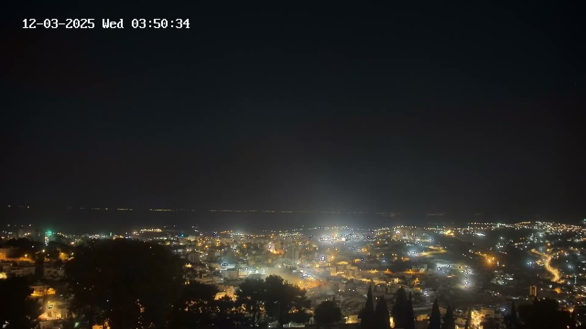East Quds (Abu Dis/Jabel Mukaber/AlSawahira-AlGharbiyya/Sawahera al-Sharqiya/Jub al-Rum Towns View Towards Midbar Yehuda (Judean Desert) Live Cam - Jabal Batin Elhawa, East Quds, Palestine 