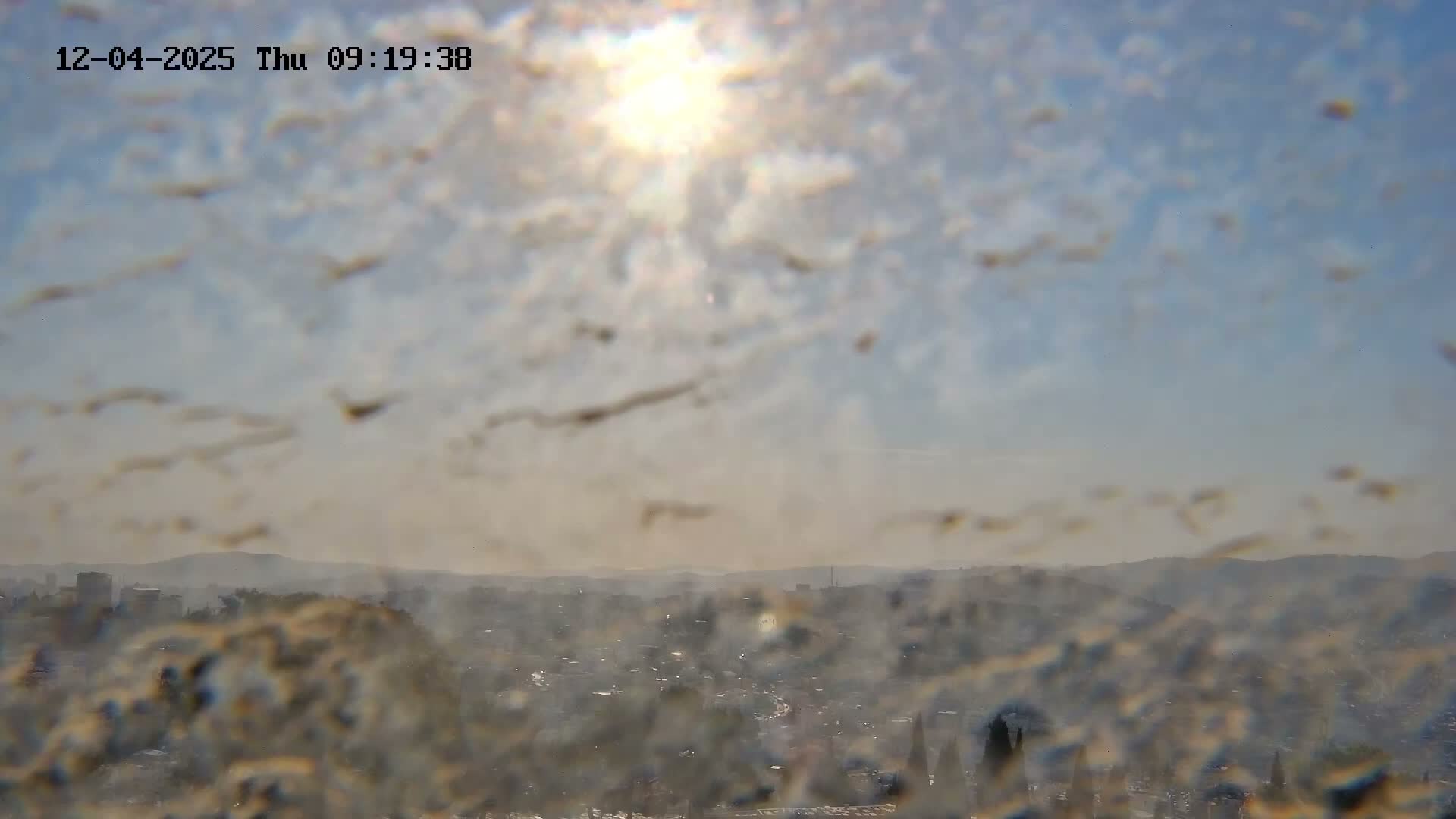 East Quds (Abu Dis/Jabel Mukaber/AlSawahira-AlGharbiyya/Sawahera al-Sharqiya/Jub al-Rum Towns View Towards Midbar Yehuda (Judean Desert) Live Cam - Jabal Batin Elhawa, East Quds, Palestine 