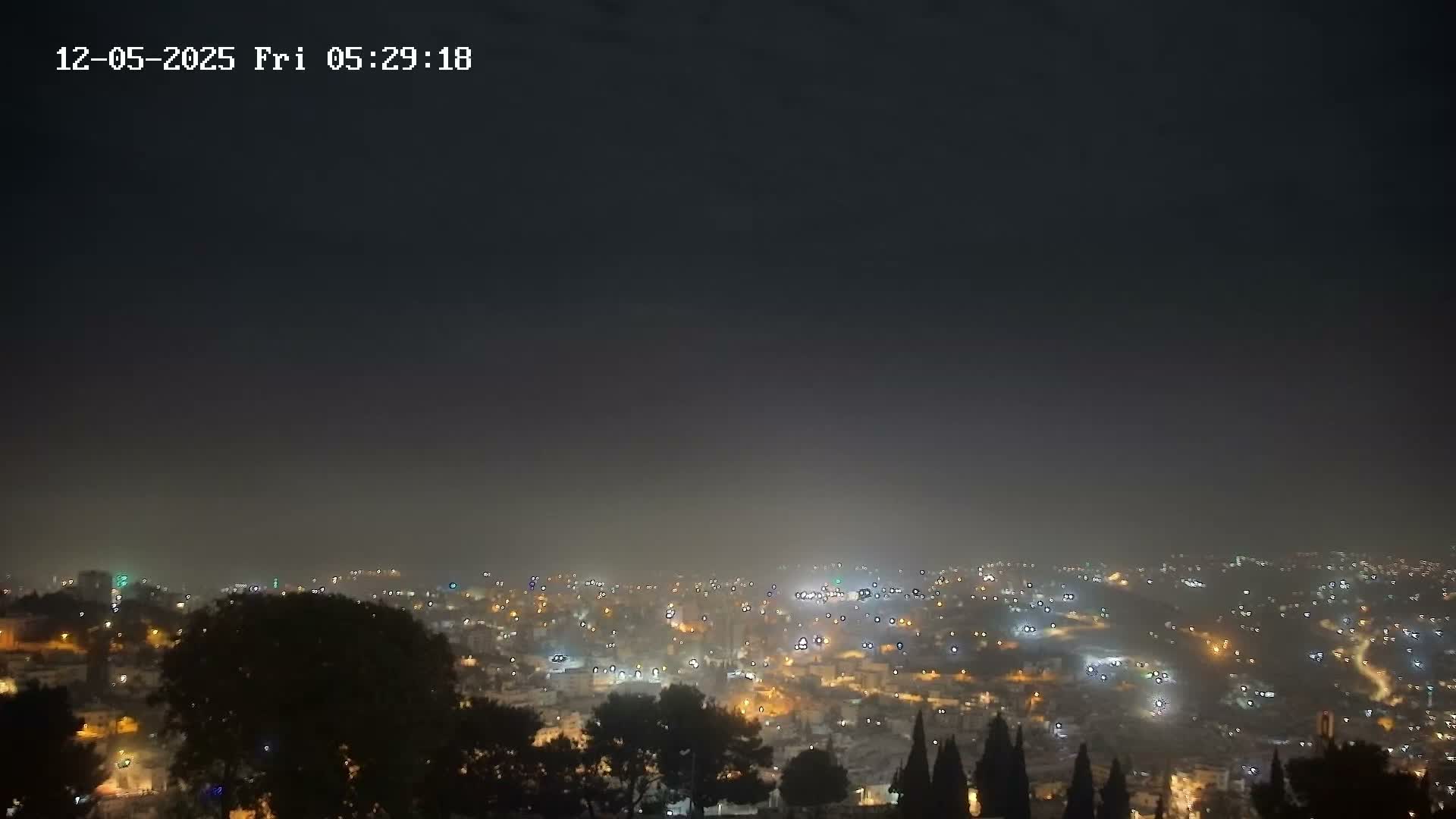 East Quds (Abu Dis/Jabel Mukaber/AlSawahira-AlGharbiyya/Sawahera al-Sharqiya/Jub al-Rum Towns View Towards Midbar Yehuda (Judean Desert) Live Cam - Jabal Batin Elhawa, East Quds, Palestine 