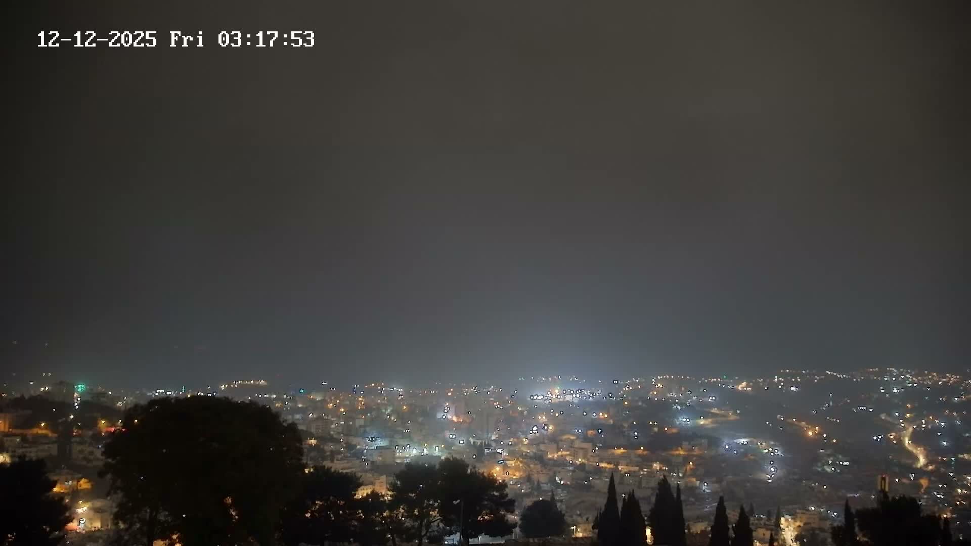 East Quds (Abu Dis/Jabel Mukaber/AlSawahira-AlGharbiyya/Sawahera al-Sharqiya/Jub al-Rum Towns View Towards Midbar Yehuda (Judean Desert) Live Cam - Jabal Batin Elhawa, East Quds, Palestine 