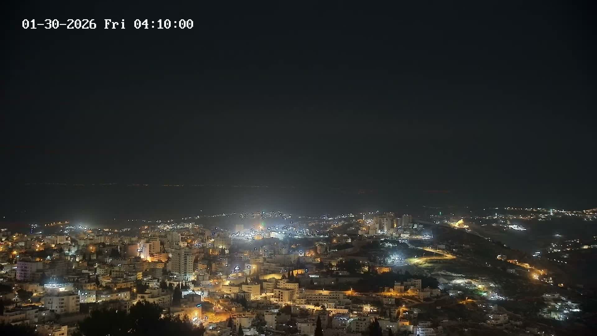 East Quds (Abu Dis/Jabel Mukaber/AlSawahira-AlGharbiyya/Sawahera al-Sharqiya/Jub al-Rum Towns View Towards Midbar Yehuda (Judean Desert) Live Cam - Jabal Batin Elhawa, East Quds, Palestine 
