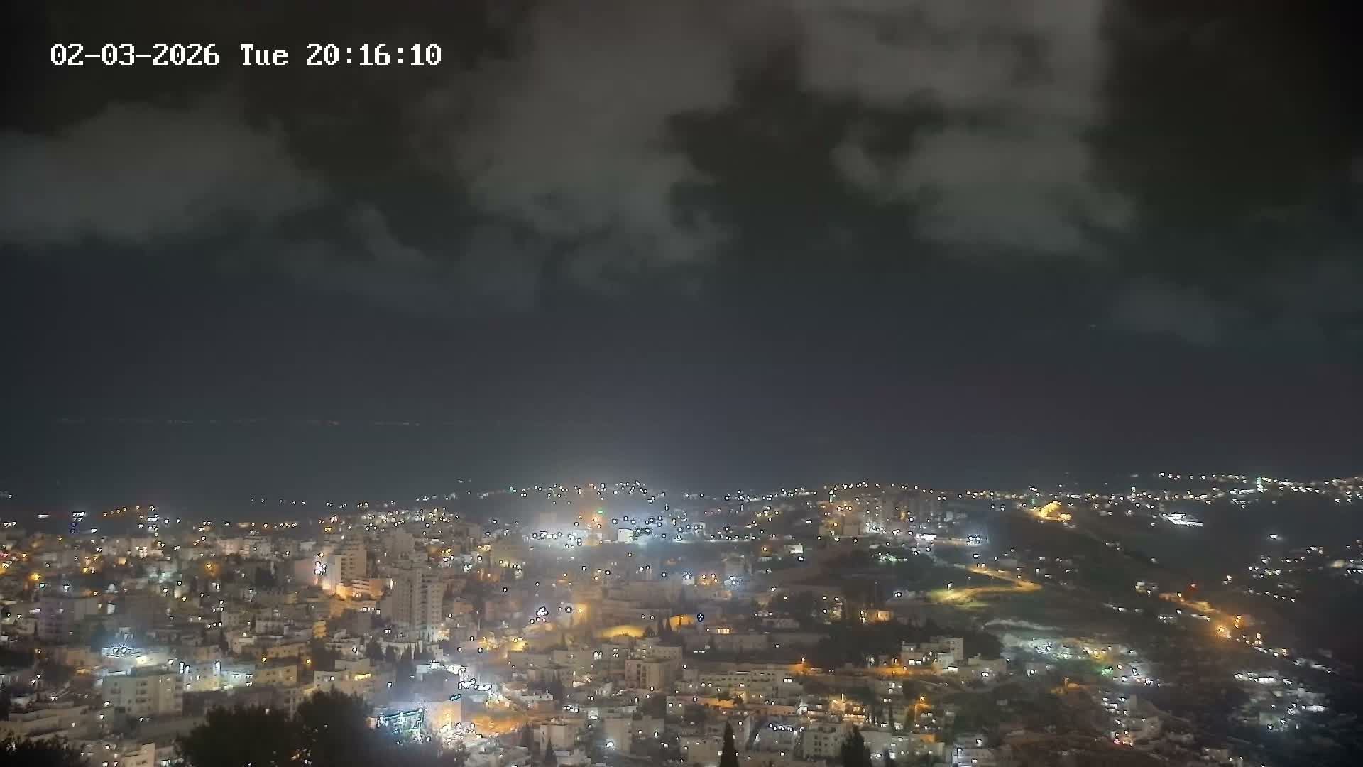East Quds (Abu Dis/Jabel Mukaber/AlSawahira-AlGharbiyya/Sawahera al-Sharqiya/Jub al-Rum Towns View Towards Midbar Yehuda (Judean Desert) Live Cam - Jabal Batin Elhawa, East Quds, Palestine 