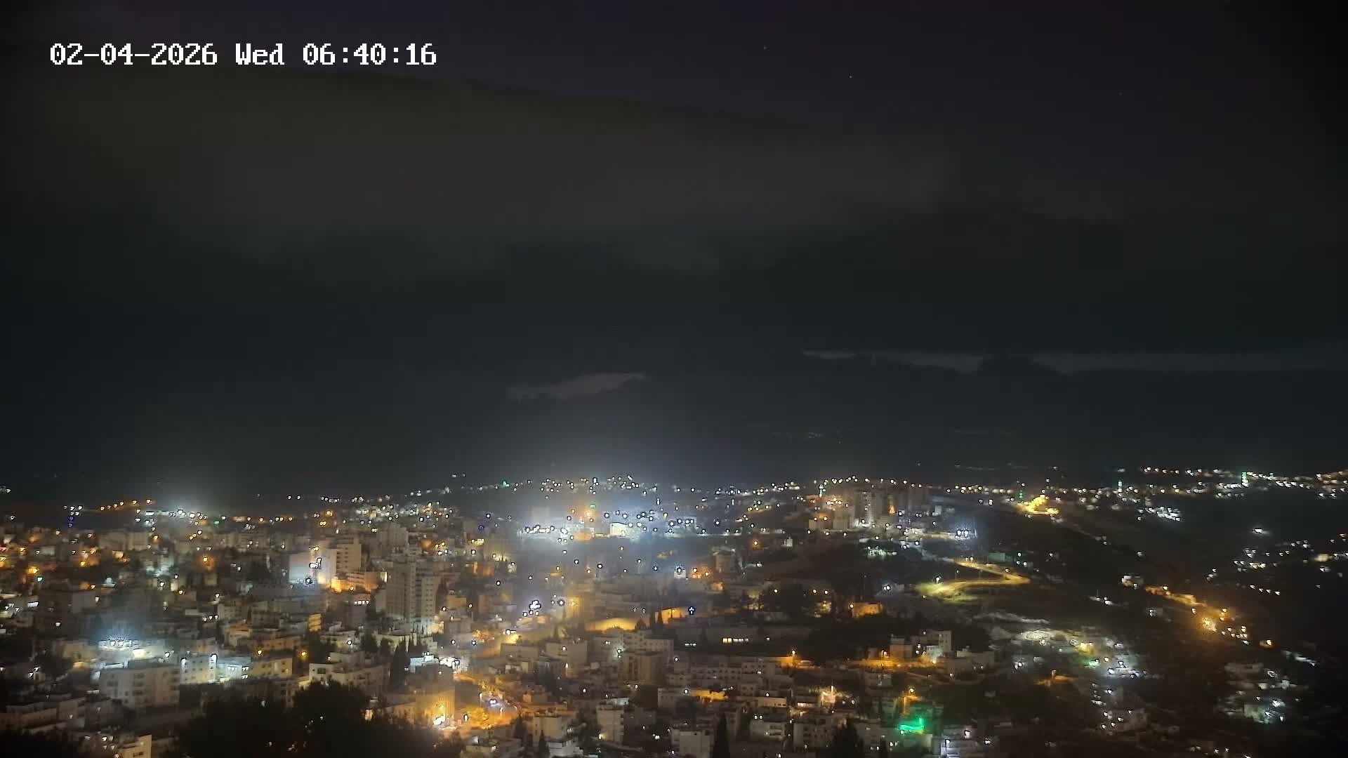 East Quds (Abu Dis/Jabel Mukaber/AlSawahira-AlGharbiyya/Sawahera al-Sharqiya/Jub al-Rum Towns View Towards Midbar Yehuda (Judean Desert) Live Cam - Jabal Batin Elhawa, East Quds, Palestine 