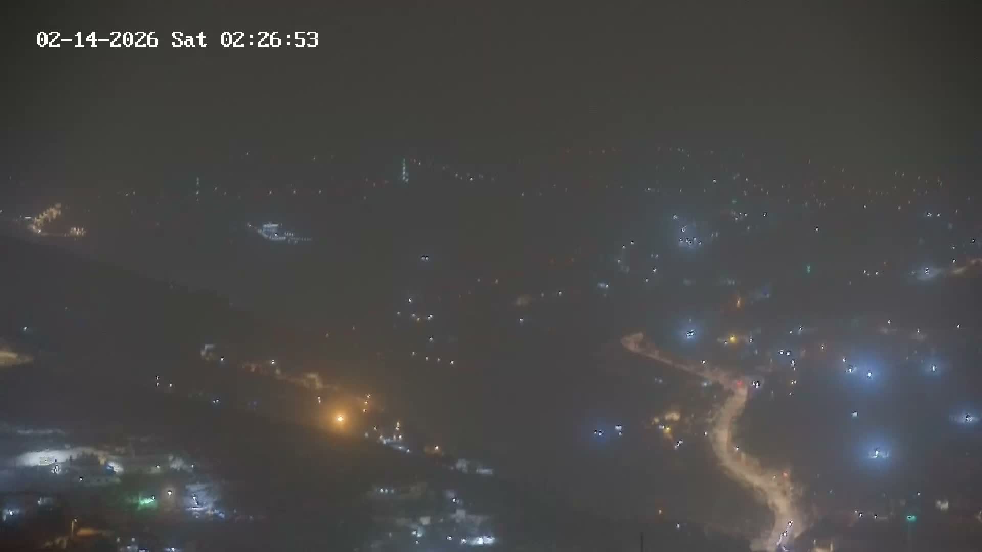 East Quds (Abu Dis/Jabel Mukaber/AlSawahira-AlGharbiyya/Sawahera al-Sharqiya/Jub al-Rum Towns View Towards Midbar Yehuda (Judean Desert) Live Cam - Jabal Batin Elhawa, East Quds, Palestine 