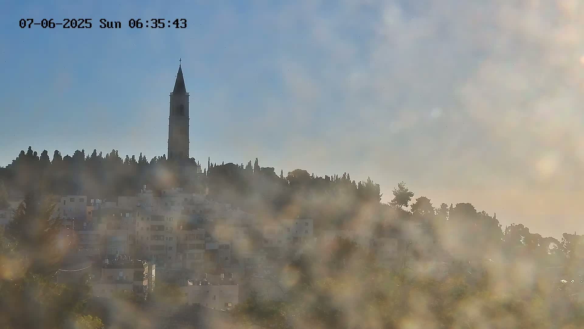 East Quds (East Jerusalem) Mount Olives Summit Live Cam - At-Tur, East Quds (East Jerusalem), Palestine