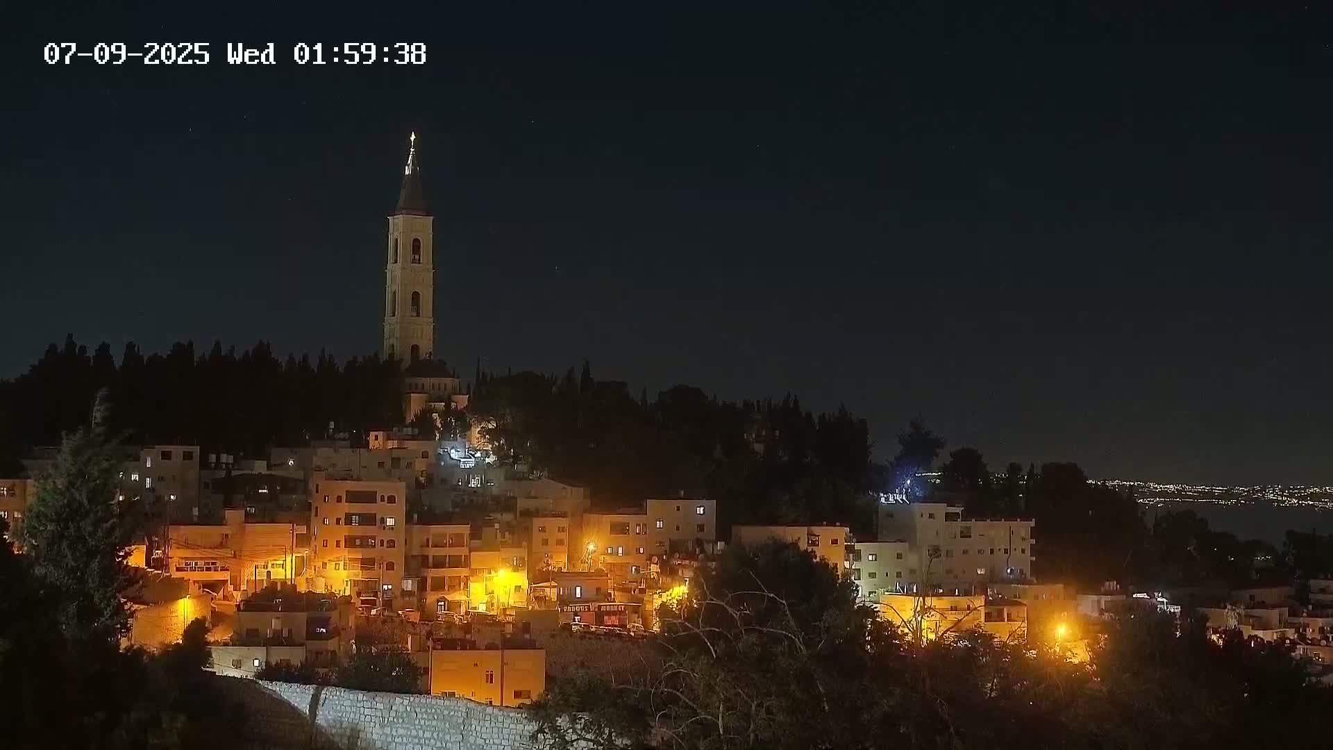 East Quds (East Jerusalem) Mount Olives Summit Live Cam - At-Tur, East Quds (East Jerusalem), Palestine