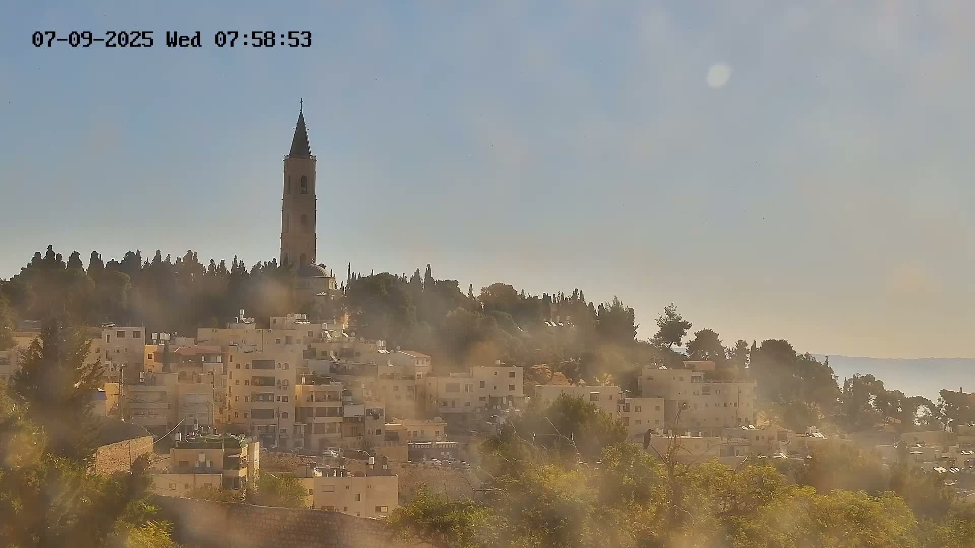 East Quds (East Jerusalem) Mount Olives Summit Live Cam - At-Tur, East Quds (East Jerusalem), Palestine