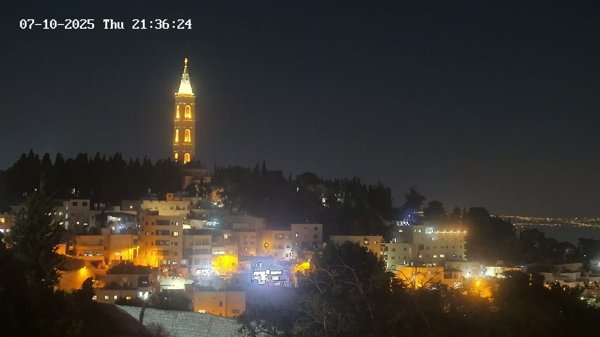 East Quds (East Jerusalem) Mount Olives Summit Live Cam - At-Tur, East Quds (East Jerusalem), Palestine