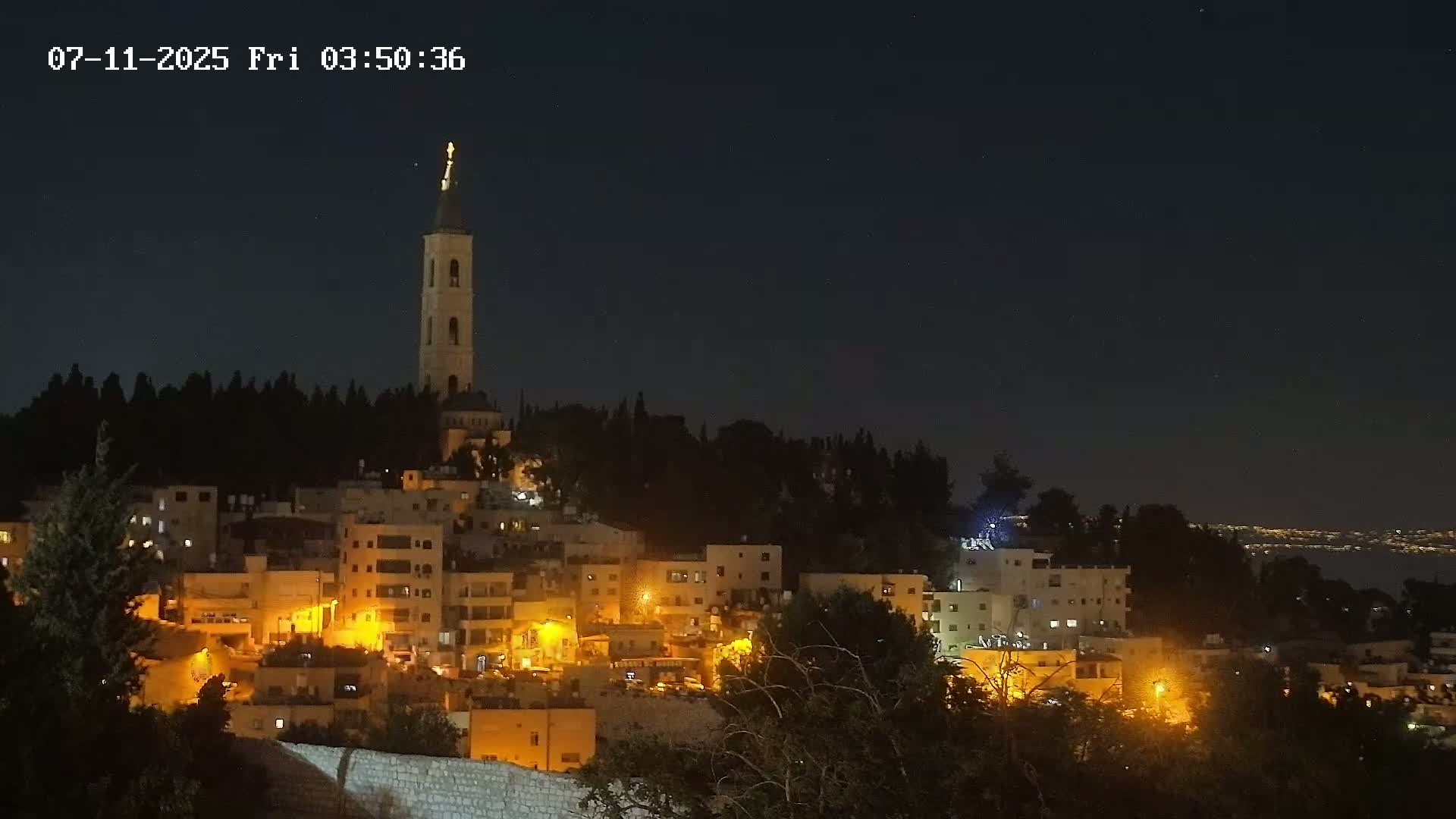 East Quds (East Jerusalem) Mount Olives Summit Live Cam - At-Tur, East Quds (East Jerusalem), Palestine