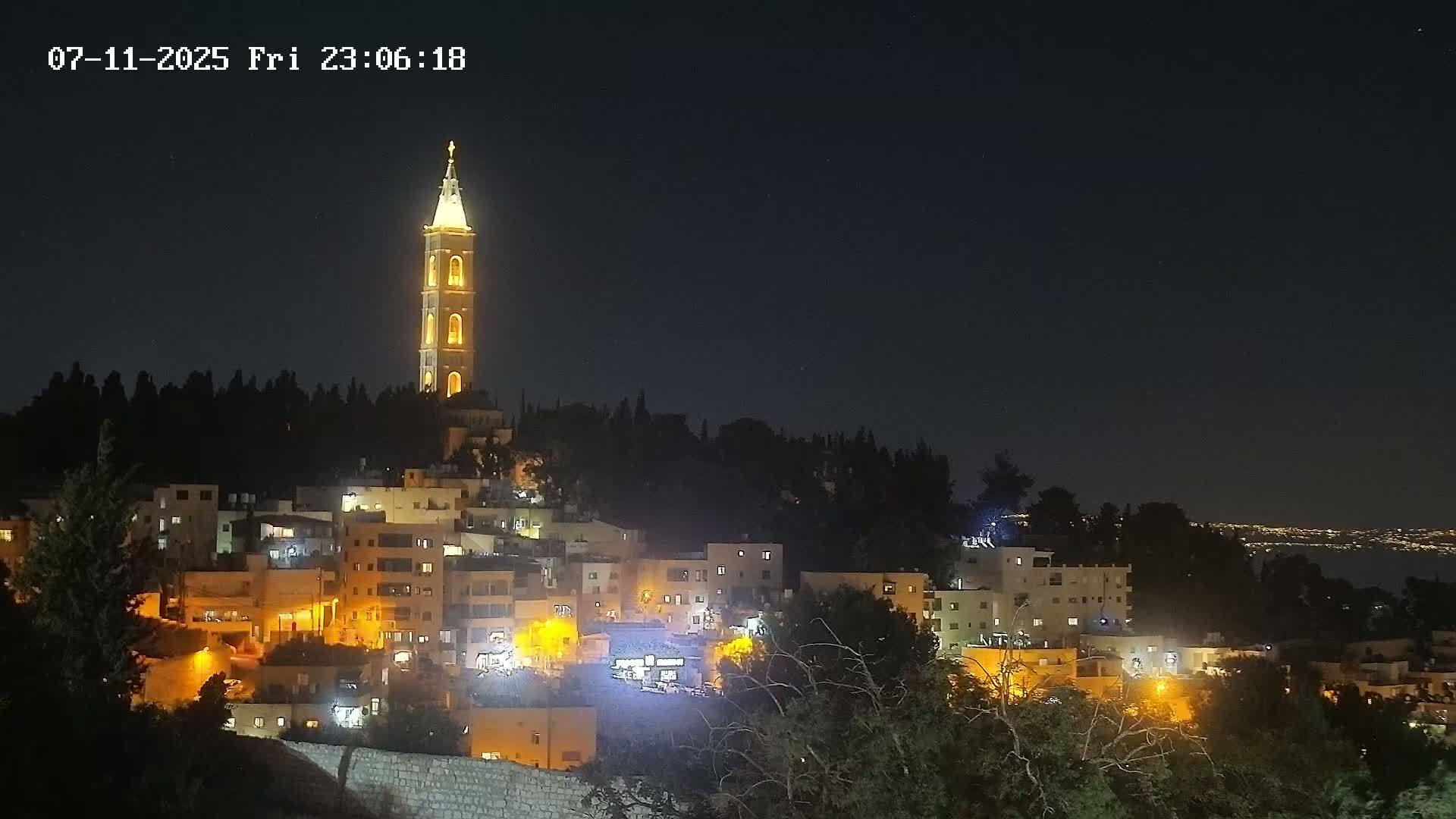 East Quds (East Jerusalem) Mount Olives Summit Live Cam - At-Tur, East Quds (East Jerusalem), Palestine