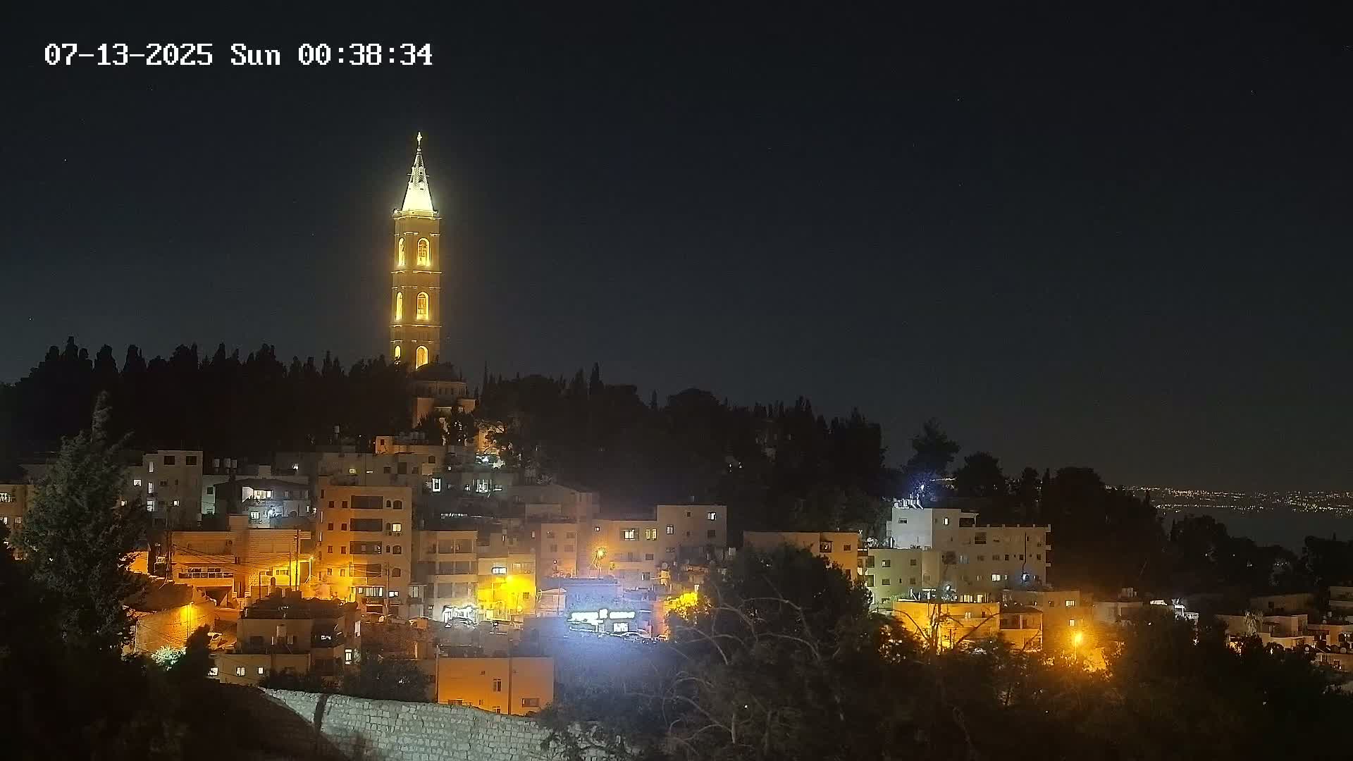 East Quds (East Jerusalem) Mount Olives Summit Live Cam - At-Tur, East Quds (East Jerusalem), Palestine