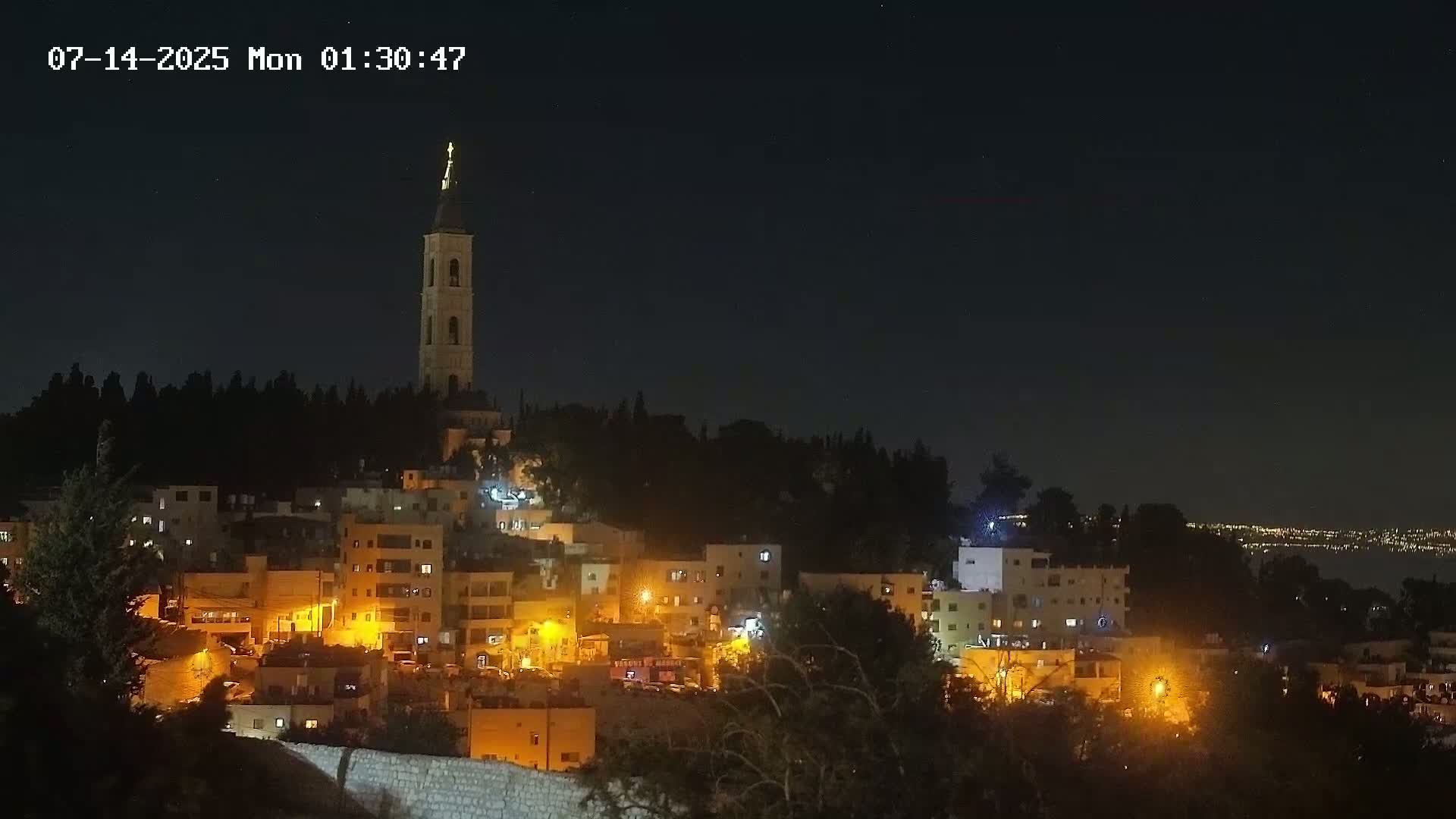 East Quds (East Jerusalem) Mount Olives Summit Live Cam - At-Tur, East Quds (East Jerusalem), Palestine