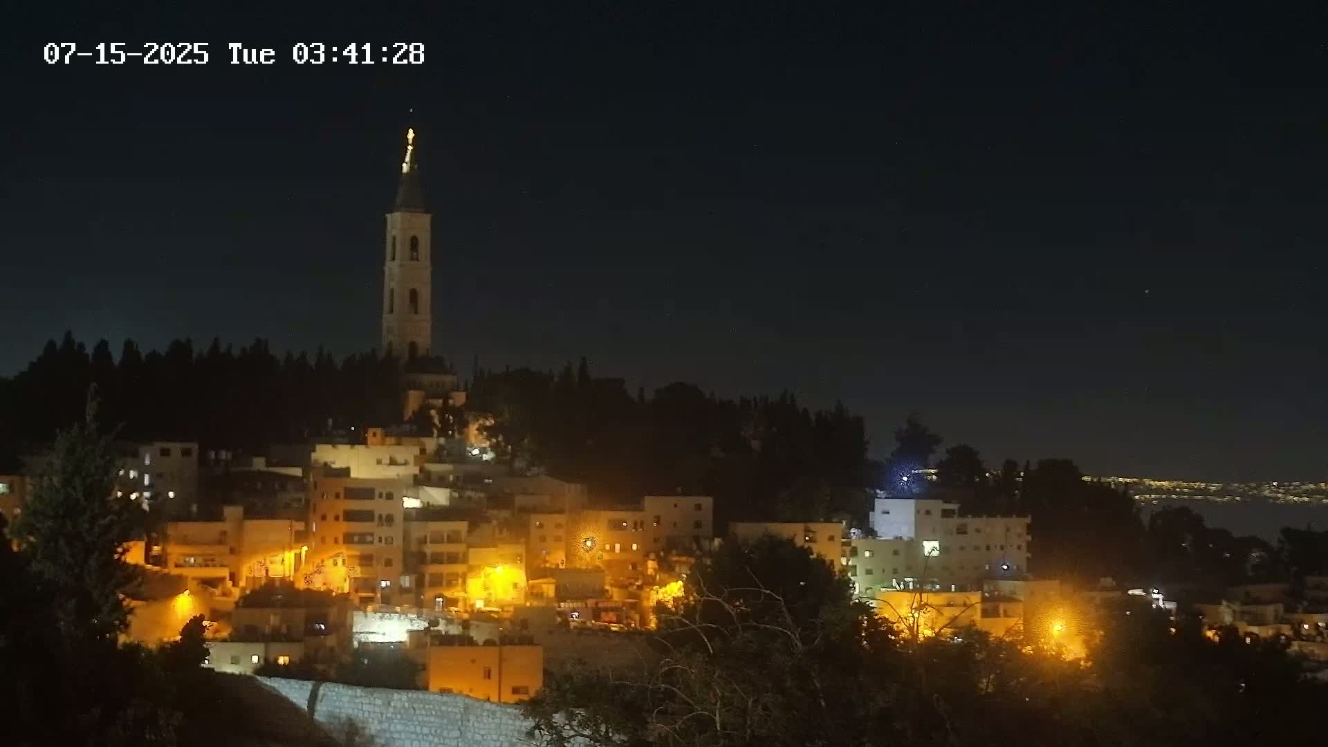 East Quds (East Jerusalem) Mount Olives Summit Live Cam - At-Tur, East Quds (East Jerusalem), Palestine