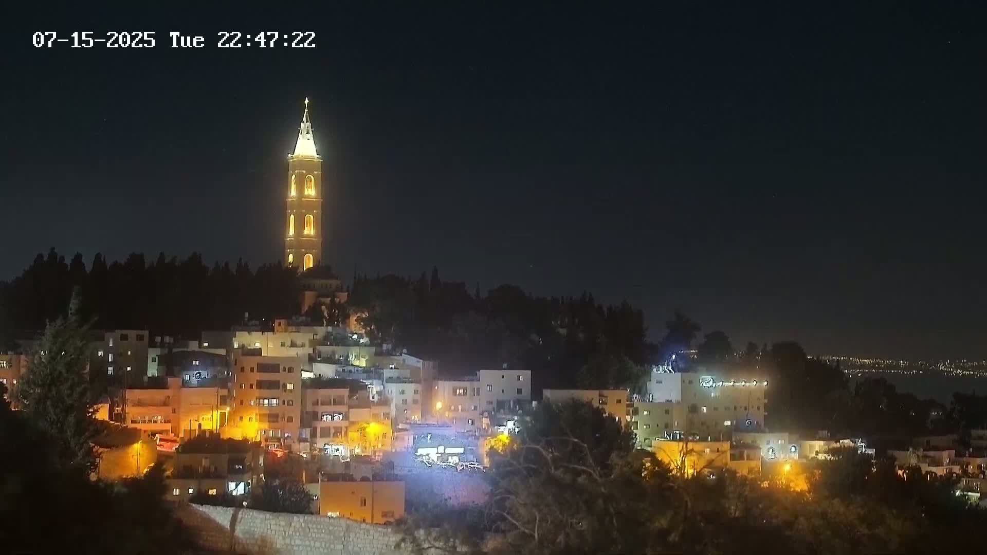 East Quds (East Jerusalem) Mount Olives Summit Live Cam - At-Tur, East Quds (East Jerusalem), Palestine