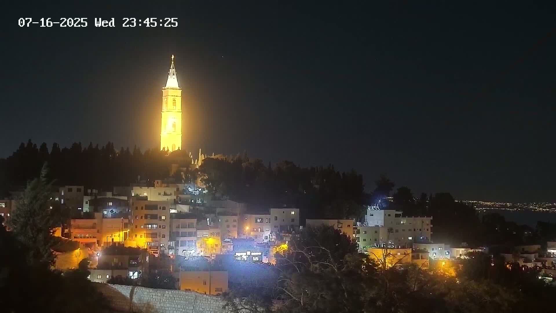 East Quds (East Jerusalem) Mount Olives Summit Live Cam - At-Tur, East Quds (East Jerusalem), Palestine