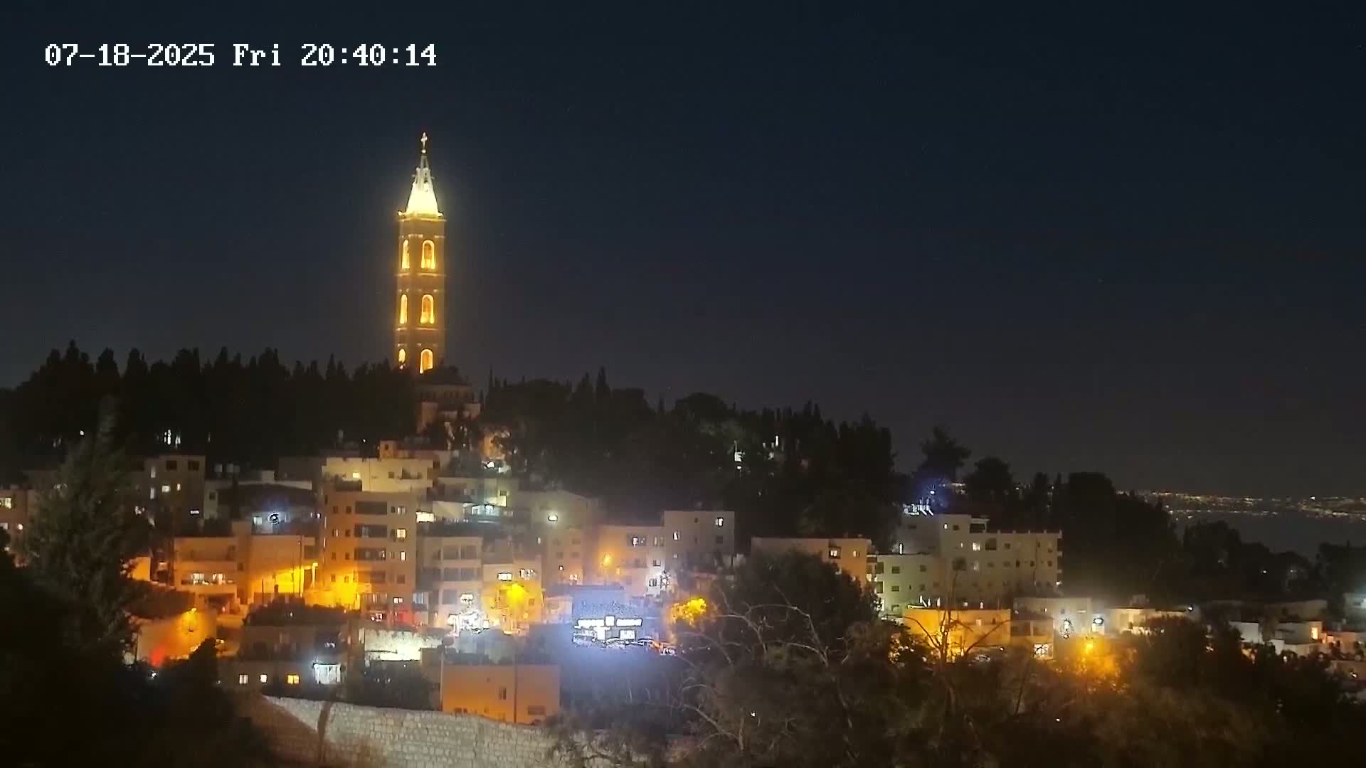 East Quds (East Jerusalem) Mount Olives Summit Live Cam - At-Tur, East Quds (East Jerusalem), Palestine