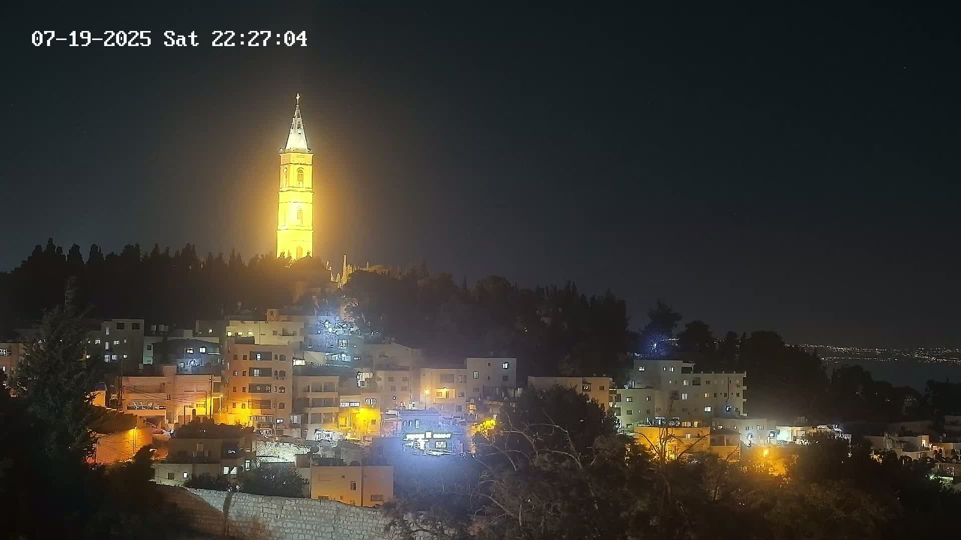 East Quds (East Jerusalem) Mount Olives Summit Live Cam - At-Tur, East Quds (East Jerusalem), Palestine
