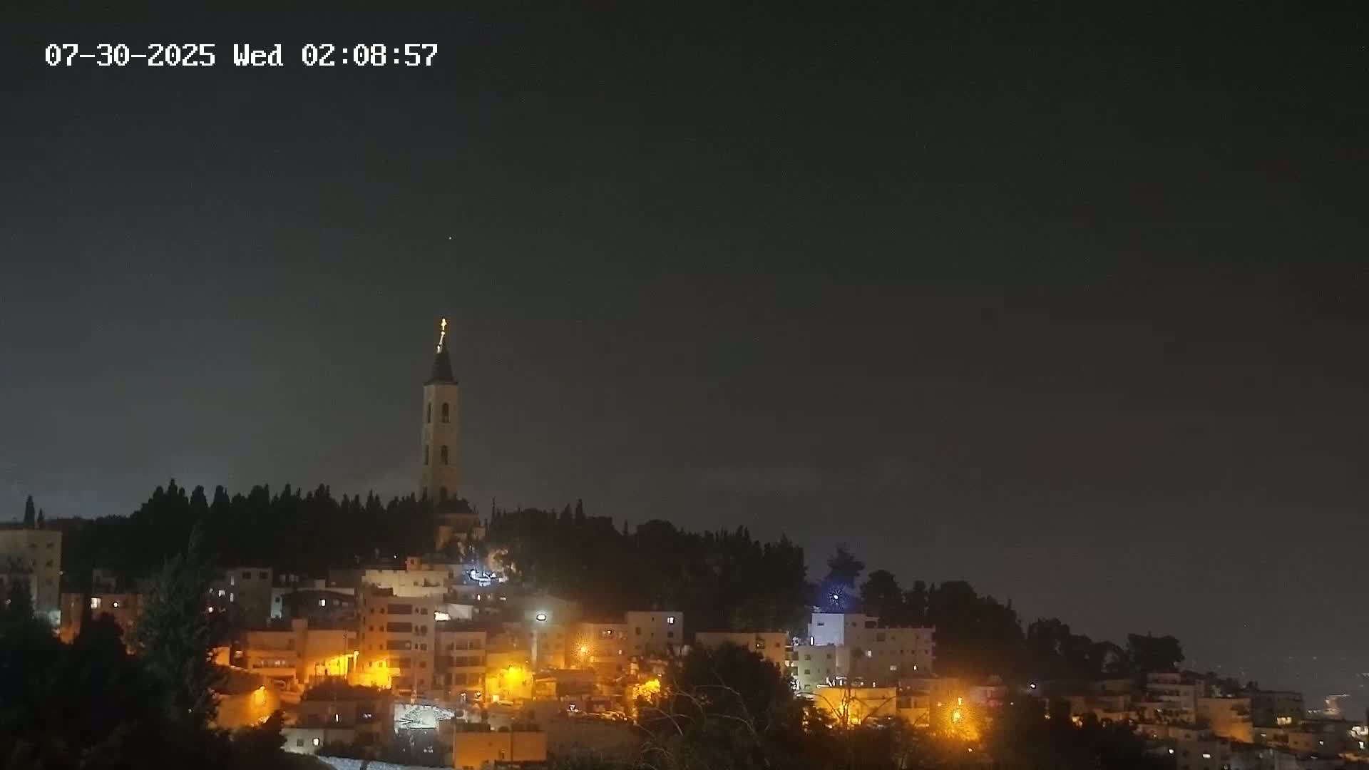 East Quds (East Jerusalem) Mount Olives Summit Live Cam - At-Tur, East Quds (East Jerusalem), Palestine