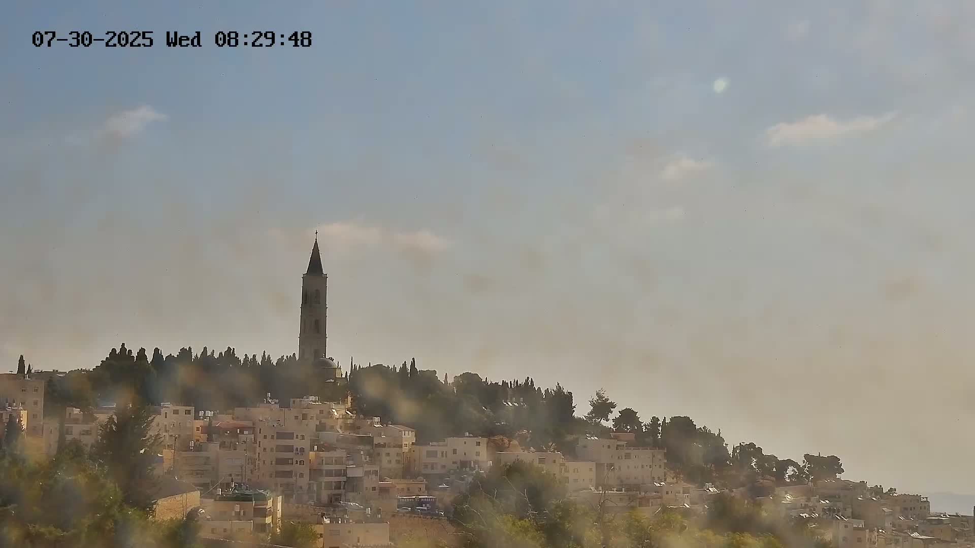 East Quds (East Jerusalem) Mount Olives Summit Live Cam - At-Tur, East Quds (East Jerusalem), Palestine