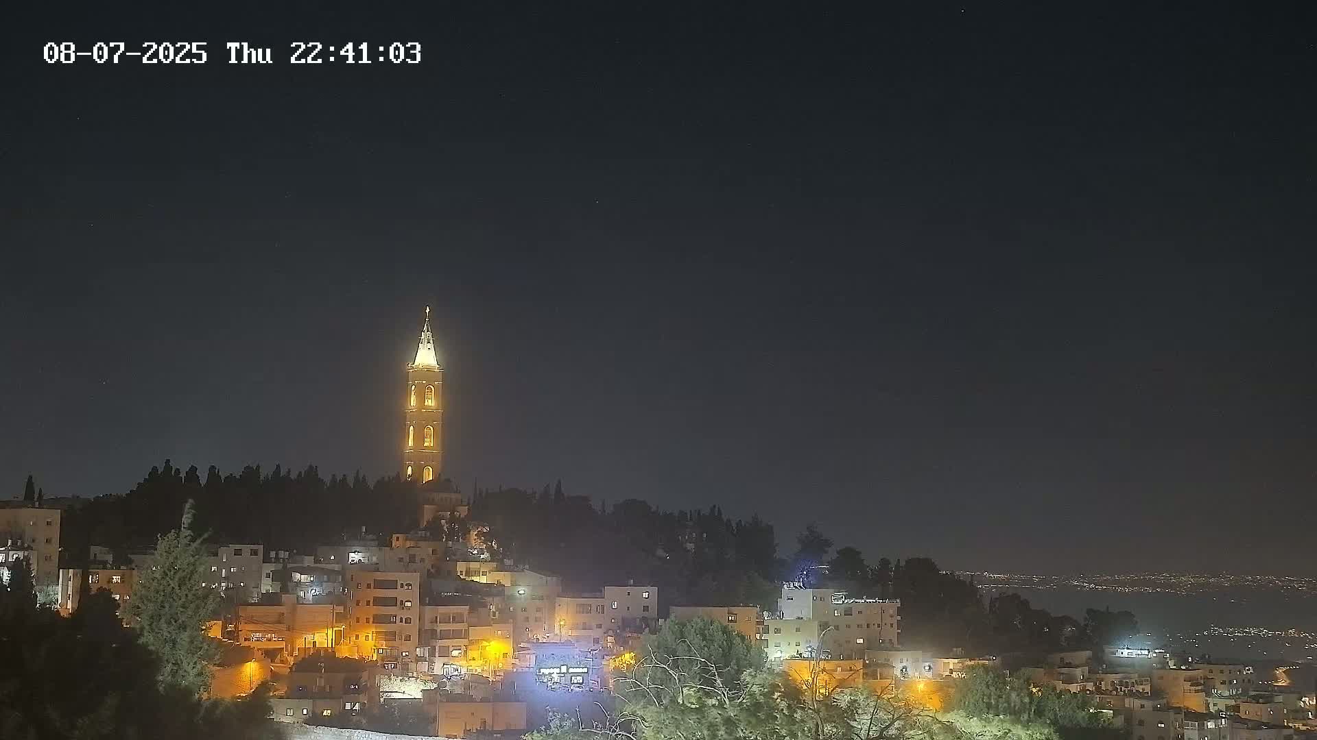 East Quds (East Jerusalem) Mount Olives Summit Live Cam - At-Tur, East Quds (East Jerusalem), Palestine