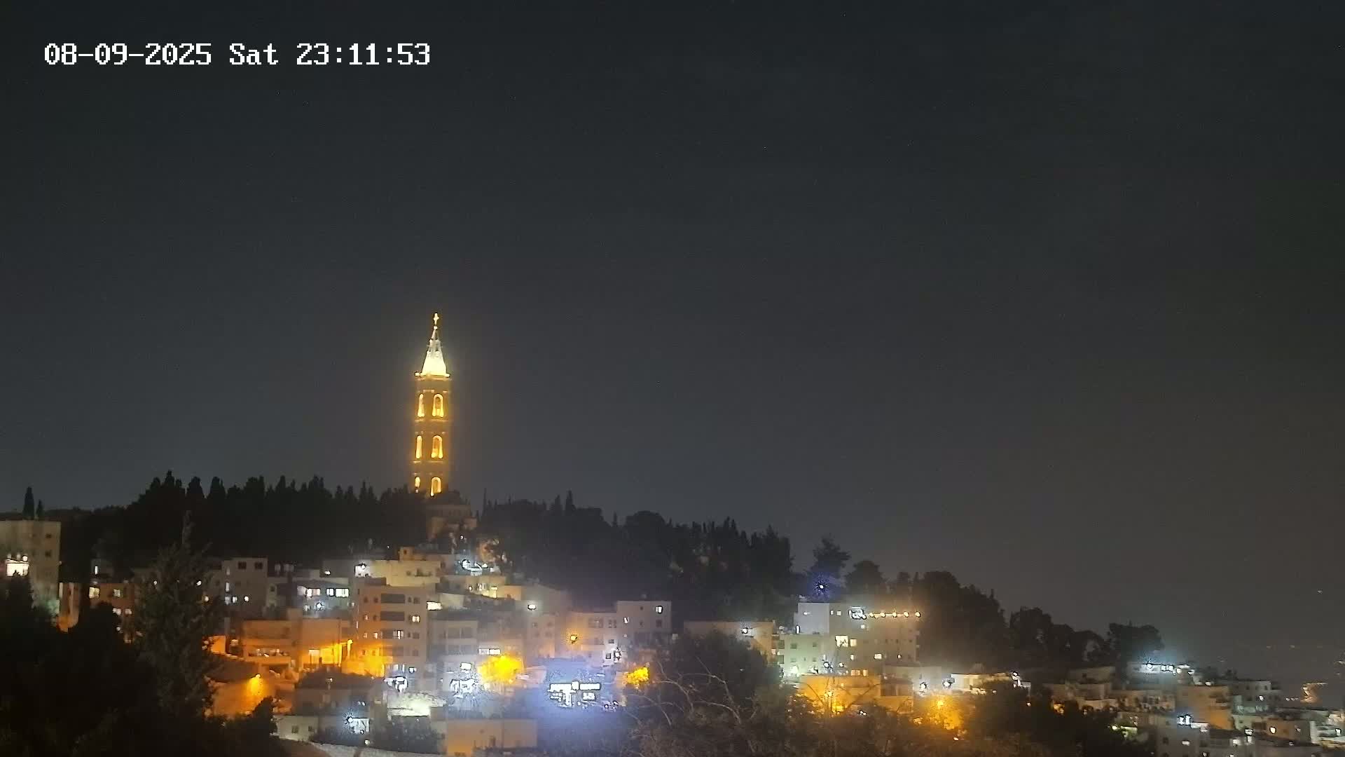 East Quds (East Jerusalem) Mount Olives Summit Live Cam - At-Tur, East Quds (East Jerusalem), Palestine