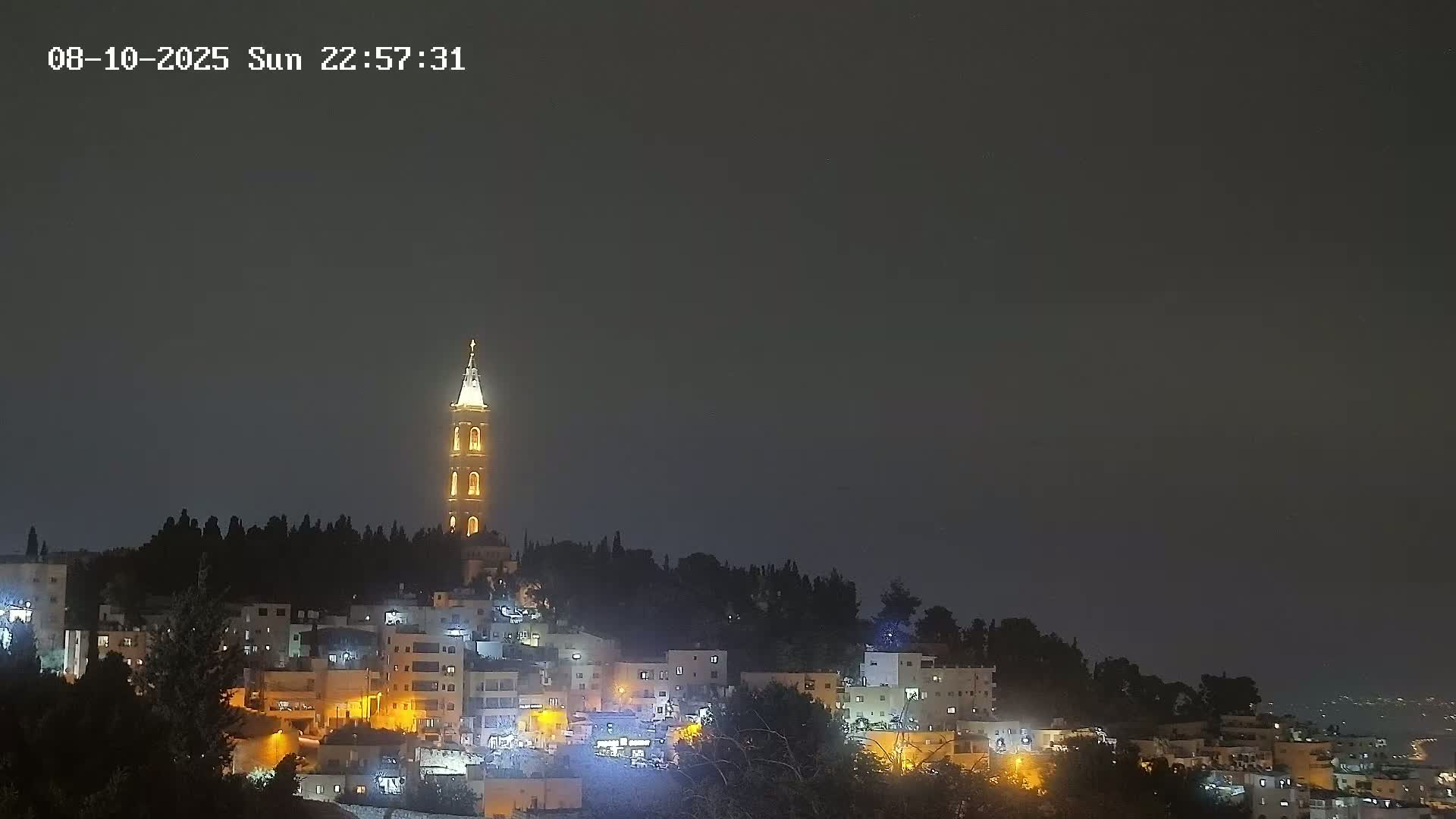 East Quds (East Jerusalem) Mount Olives Summit Live Cam - At-Tur, East Quds (East Jerusalem), Palestine