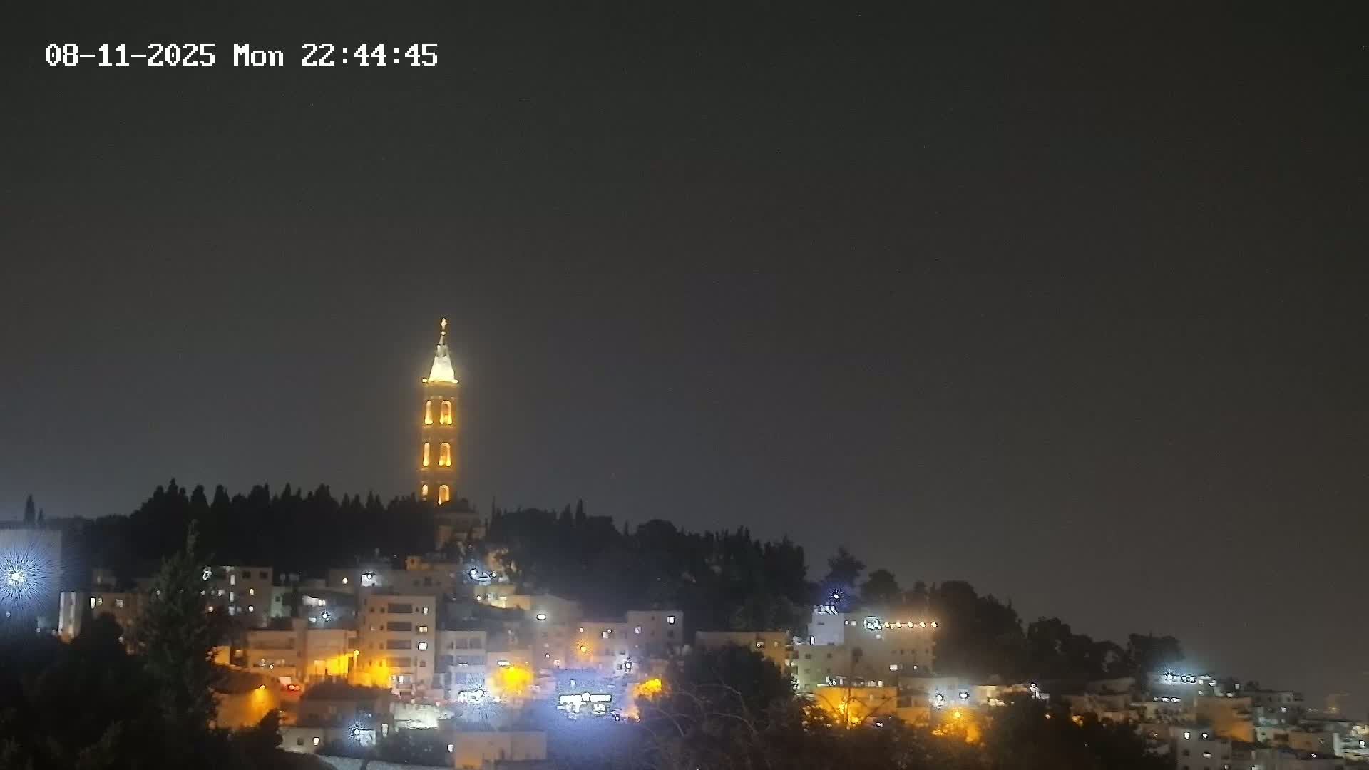 East Quds (East Jerusalem) Mount Olives Summit Live Cam - At-Tur, East Quds (East Jerusalem), Palestine