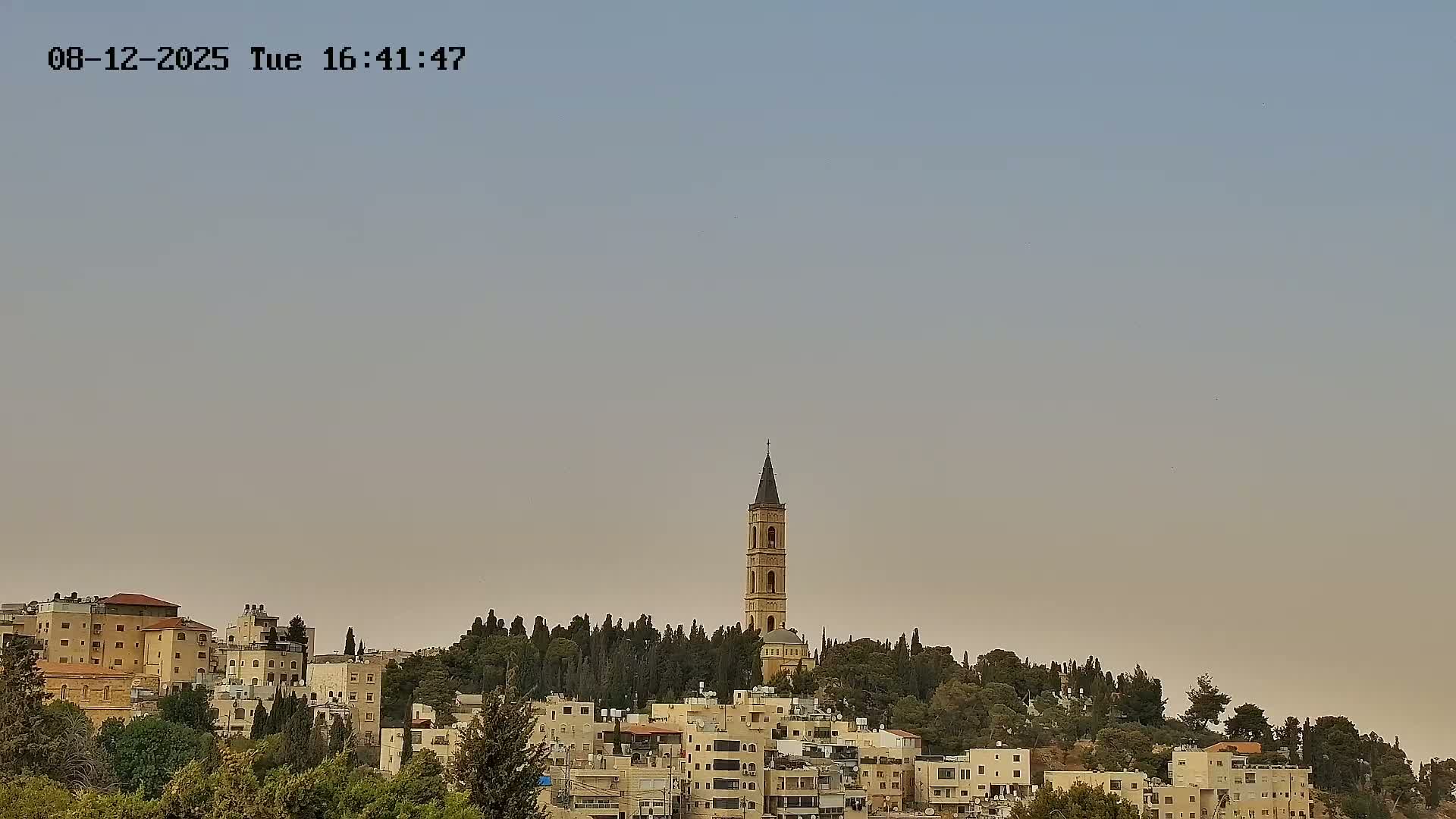 East Quds (East Jerusalem) Mount Olives Summit Live Cam - At-Tur, East Quds (East Jerusalem), Palestine