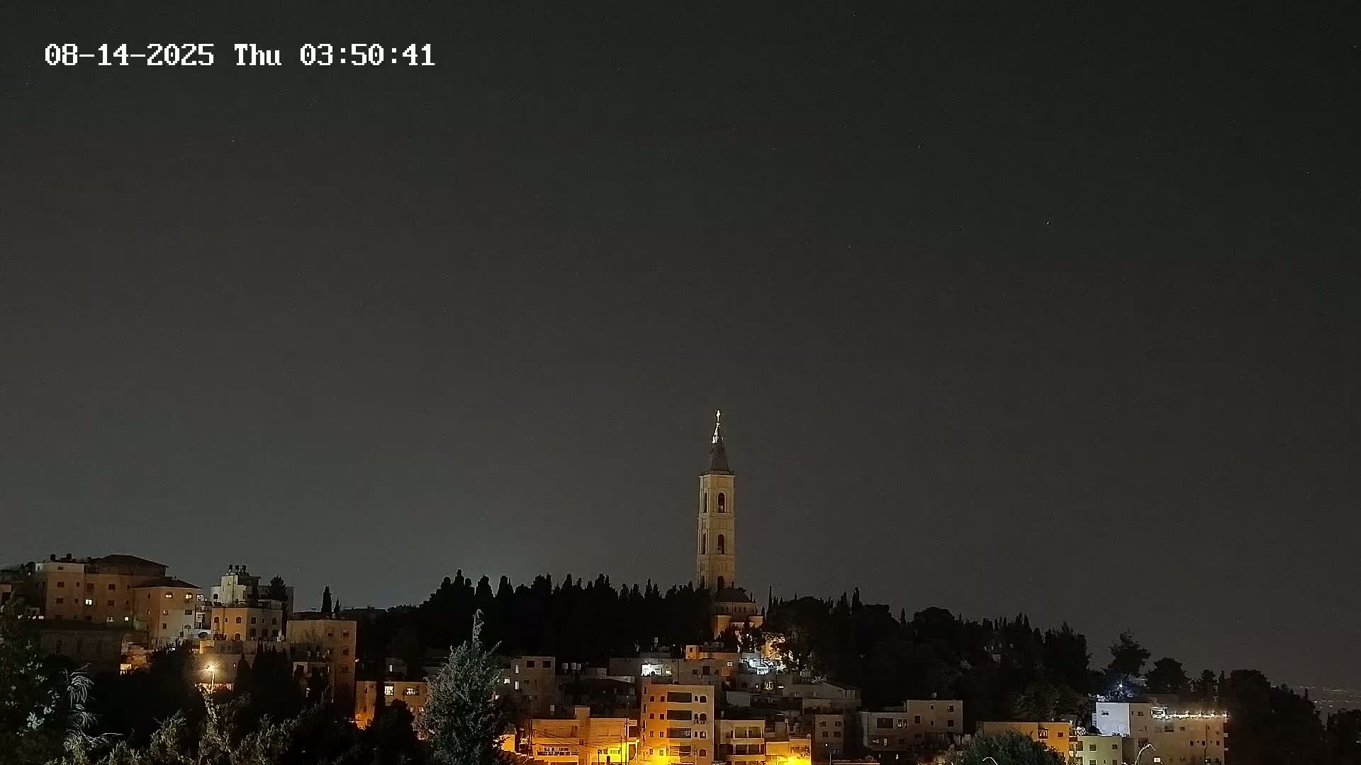 East Quds (East Jerusalem) Mount Olives Summit Live Cam - At-Tur, East Quds (East Jerusalem), Palestine