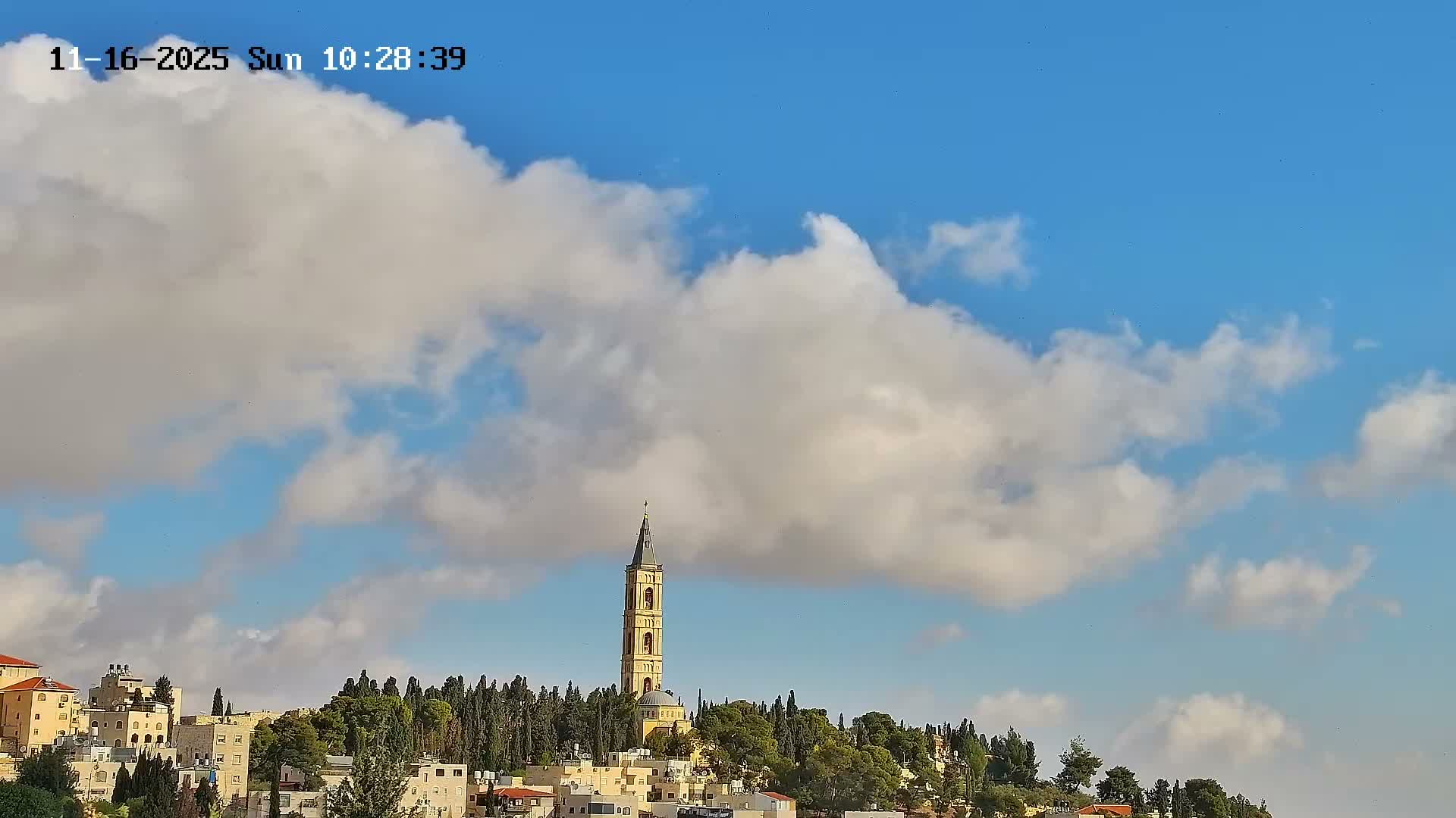 East Quds (East Jerusalem) Mount Olives Summit Live Cam - At-Tur, East Quds (East Jerusalem), Palestine