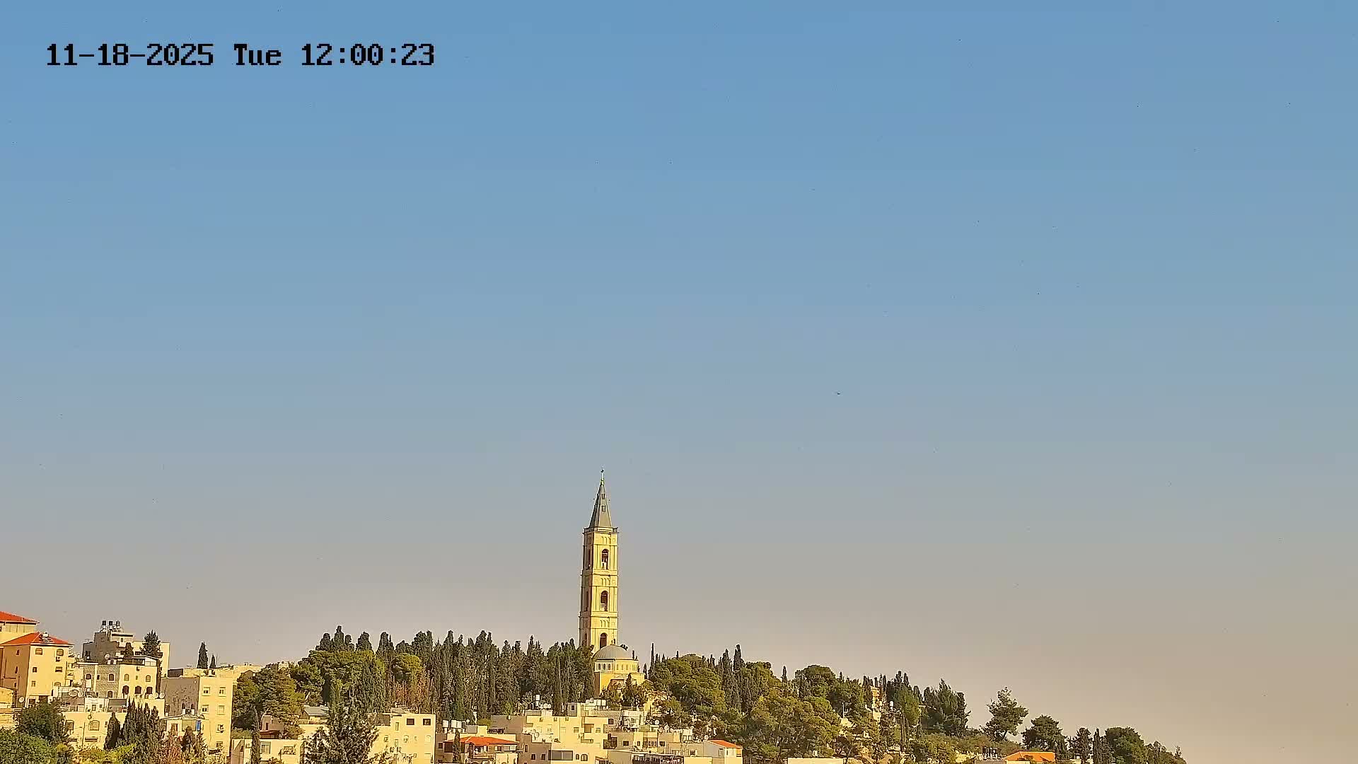 East Quds (East Jerusalem) Mount Olives Summit Live Cam - At-Tur, East Quds (East Jerusalem), Palestine