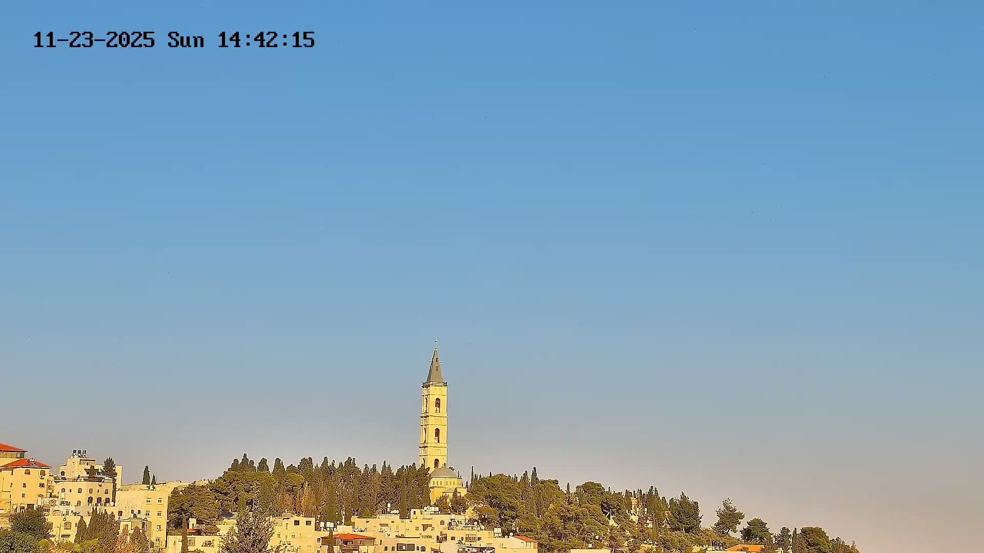 East Quds (East Jerusalem) Mount Olives Summit Live Cam - At-Tur, East Quds (East Jerusalem), Palestine