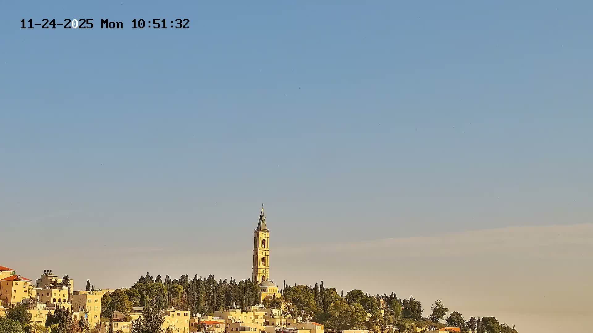 East Quds (East Jerusalem) Mount Olives Summit Live Cam - At-Tur, East Quds (East Jerusalem), Palestine