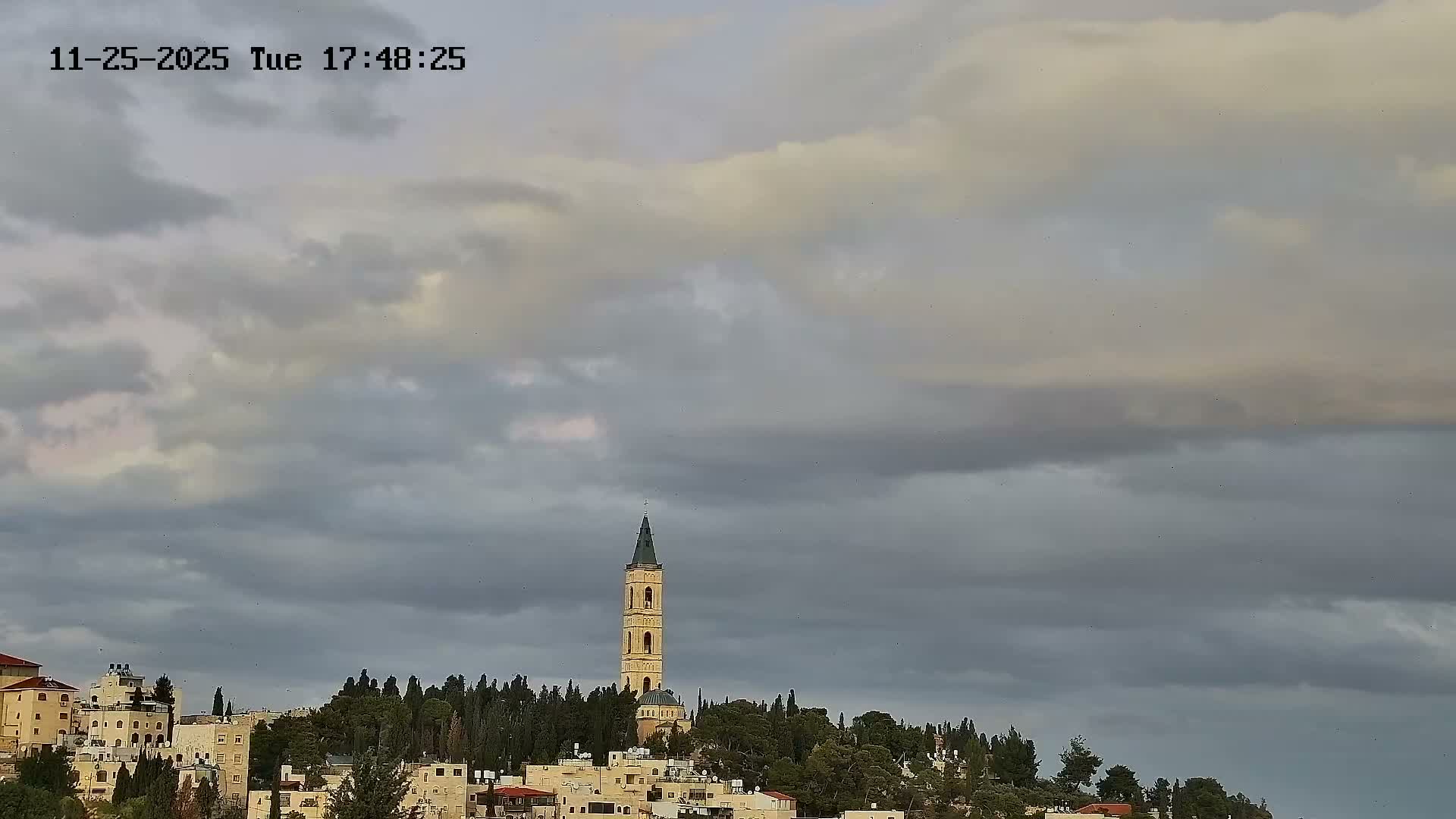 East Quds (East Jerusalem) Mount Olives Summit Live Cam - At-Tur, East Quds (East Jerusalem), Palestine