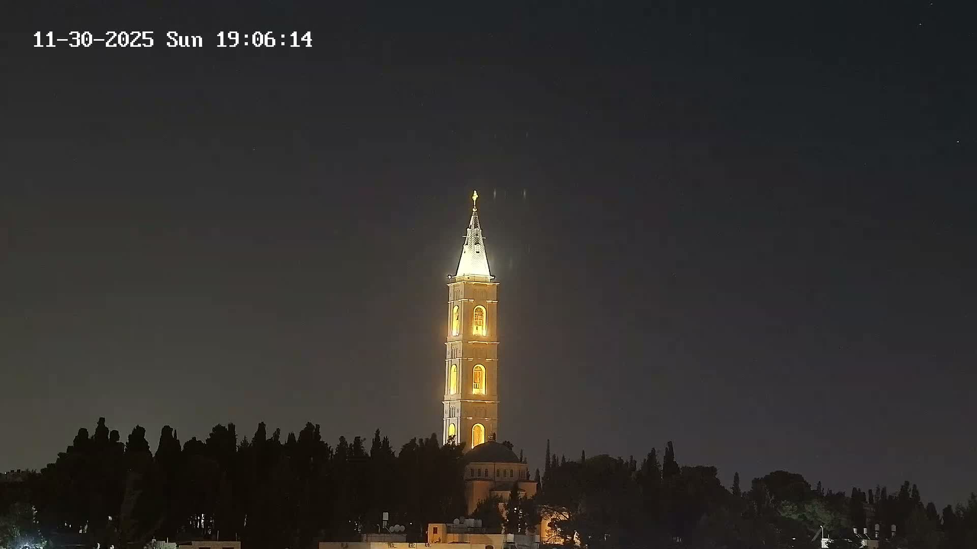 East Quds (East Jerusalem) Mount Olives Summit Live Cam - At-Tur, East Quds (East Jerusalem), Palestine